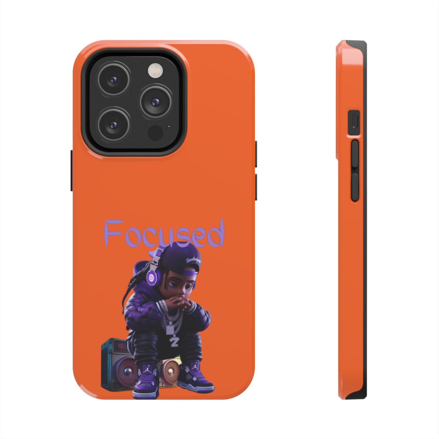 Phone Case- Focused Tough Case- Durable Protection