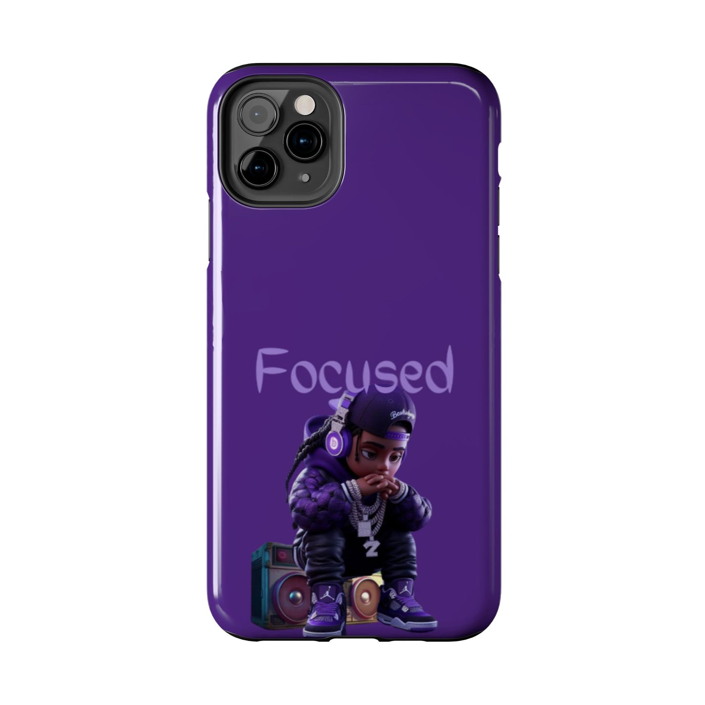 Phone Case- Focused Tough Case- Durable Protection