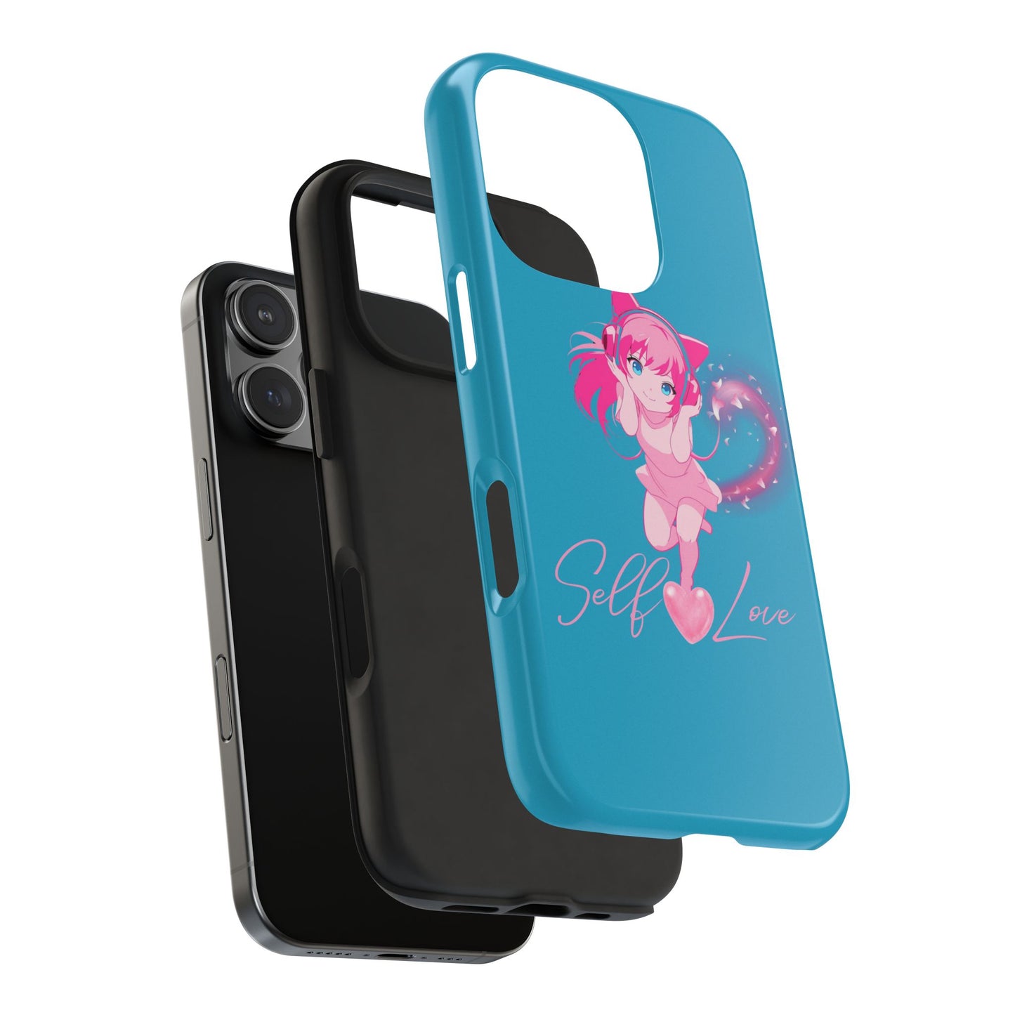 Self Love Tough Phone Case for Anime Lovers