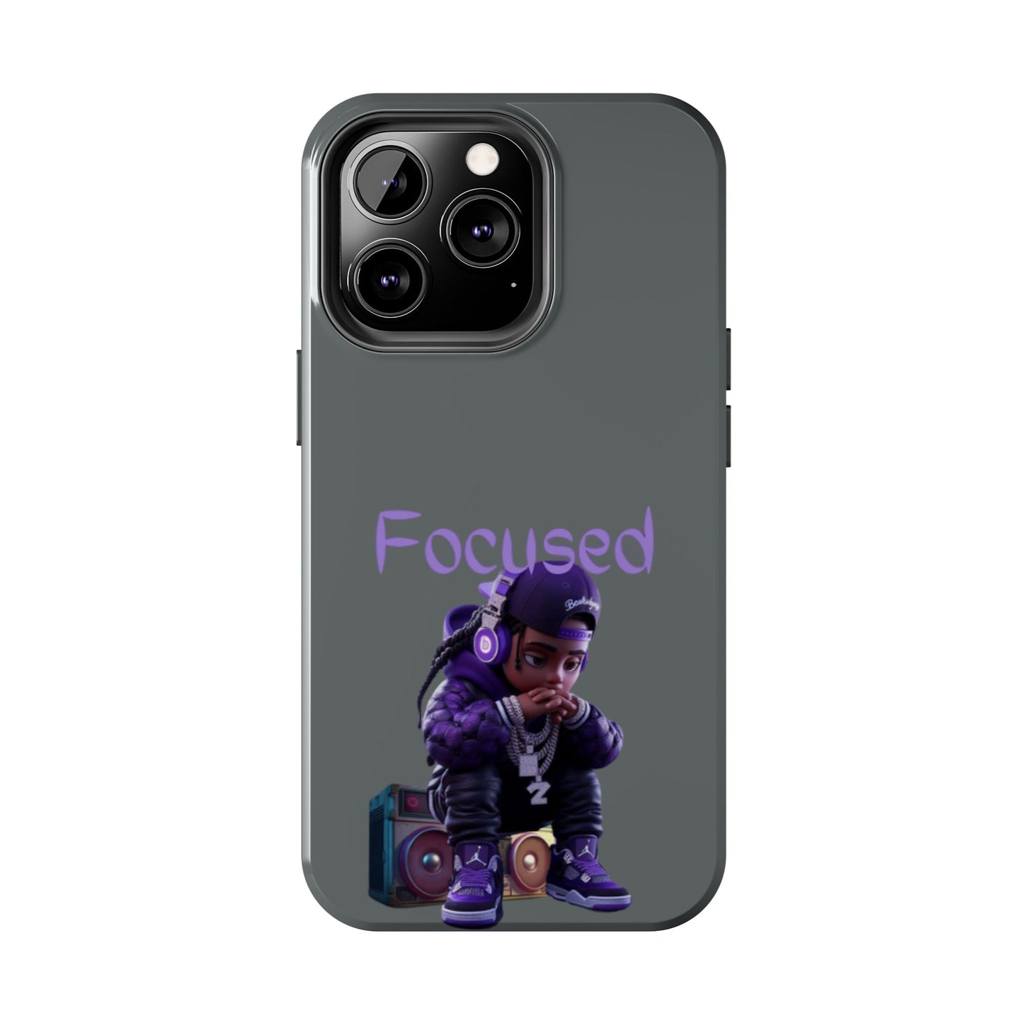 Phone Case- Focused Tough Case- Durable Protection