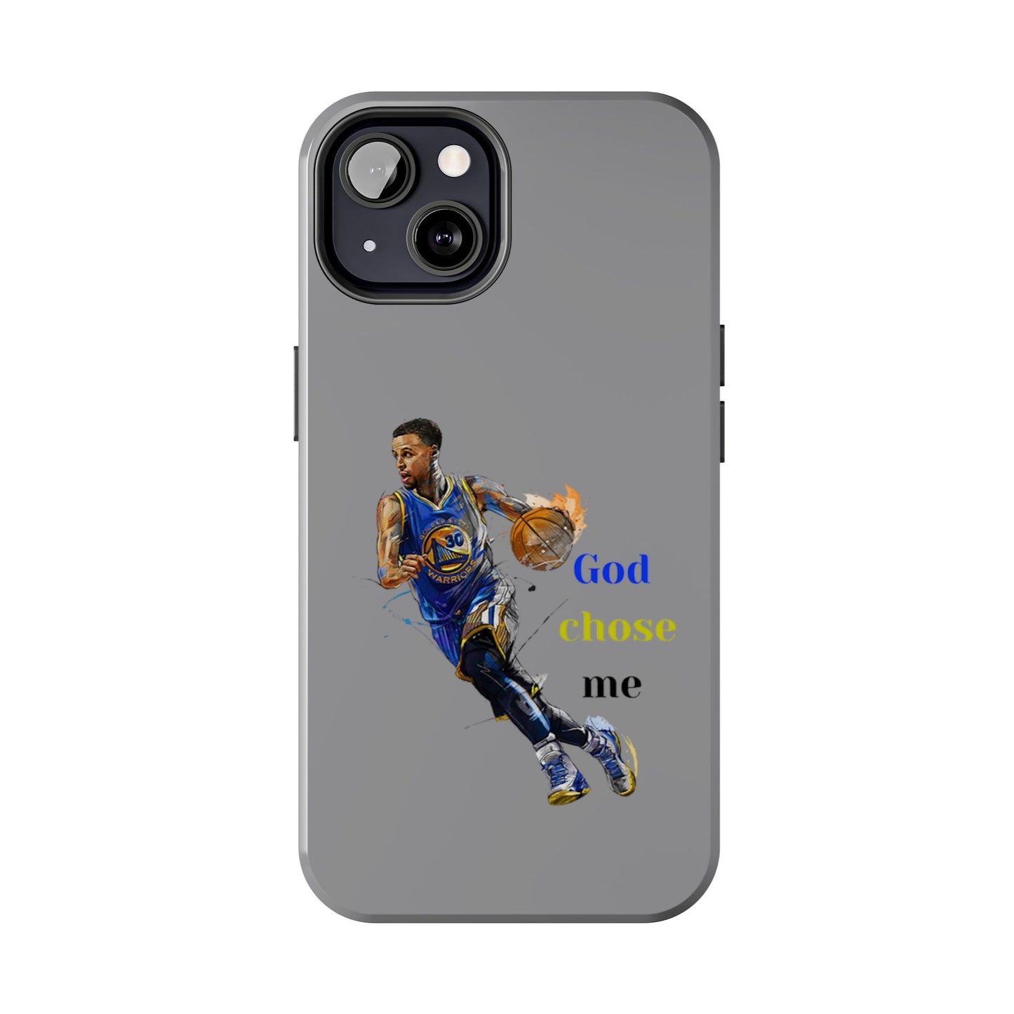 Phone case- God Chose Me Tough Phone Case - Durable Protection