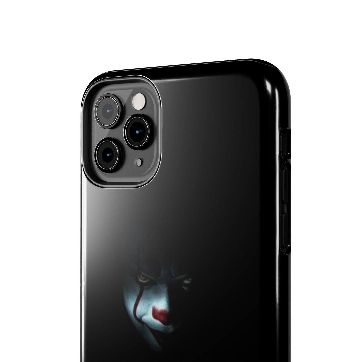 🤡 Creepy Clown Tough Phone Case – "Don’t Touch My Phone" Design for iPhone & Android