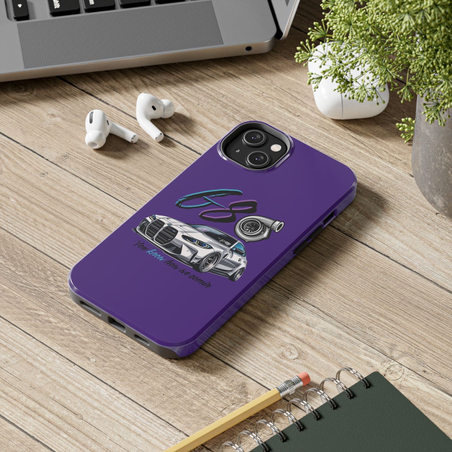 Car Enthusiast Tough Phone Case - BMW G80 'You Know How we Comin'