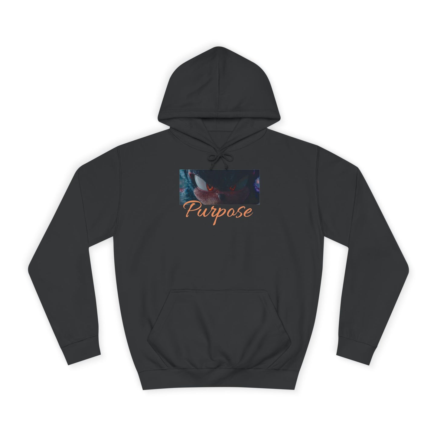 Electric Blue Motivational Graphic Sonic Hoodie for Men & Women – Inspiring Gamer