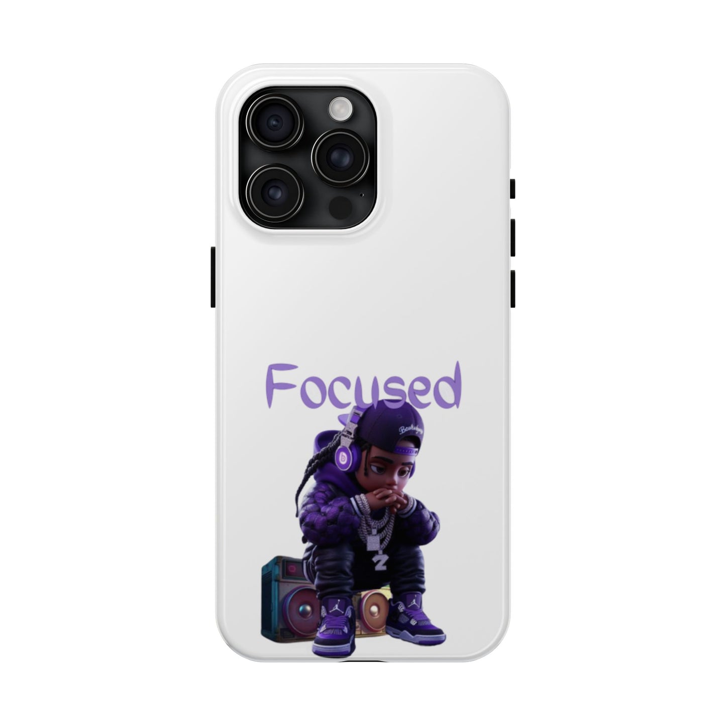 Phone Case- Focused Tough Case- Durable Protection