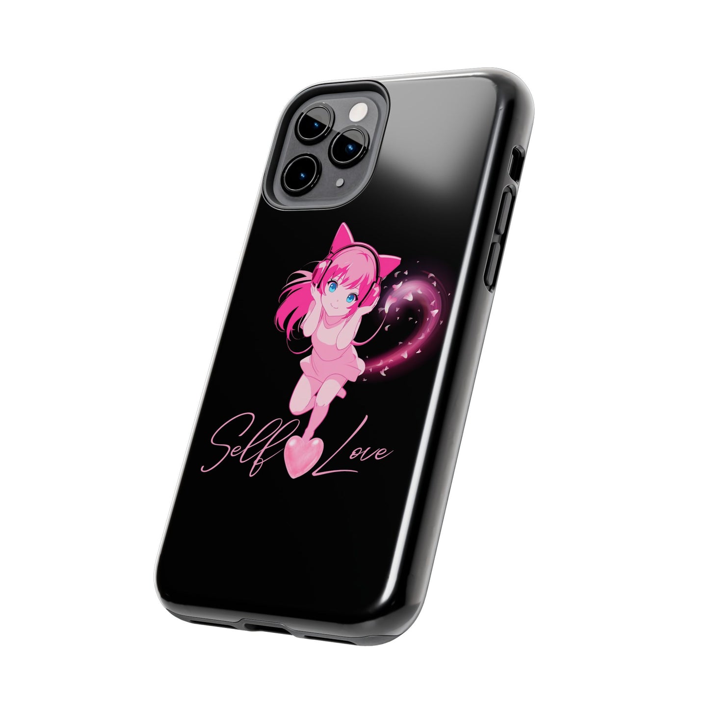 Self Love Tough Phone Case for Anime Lovers