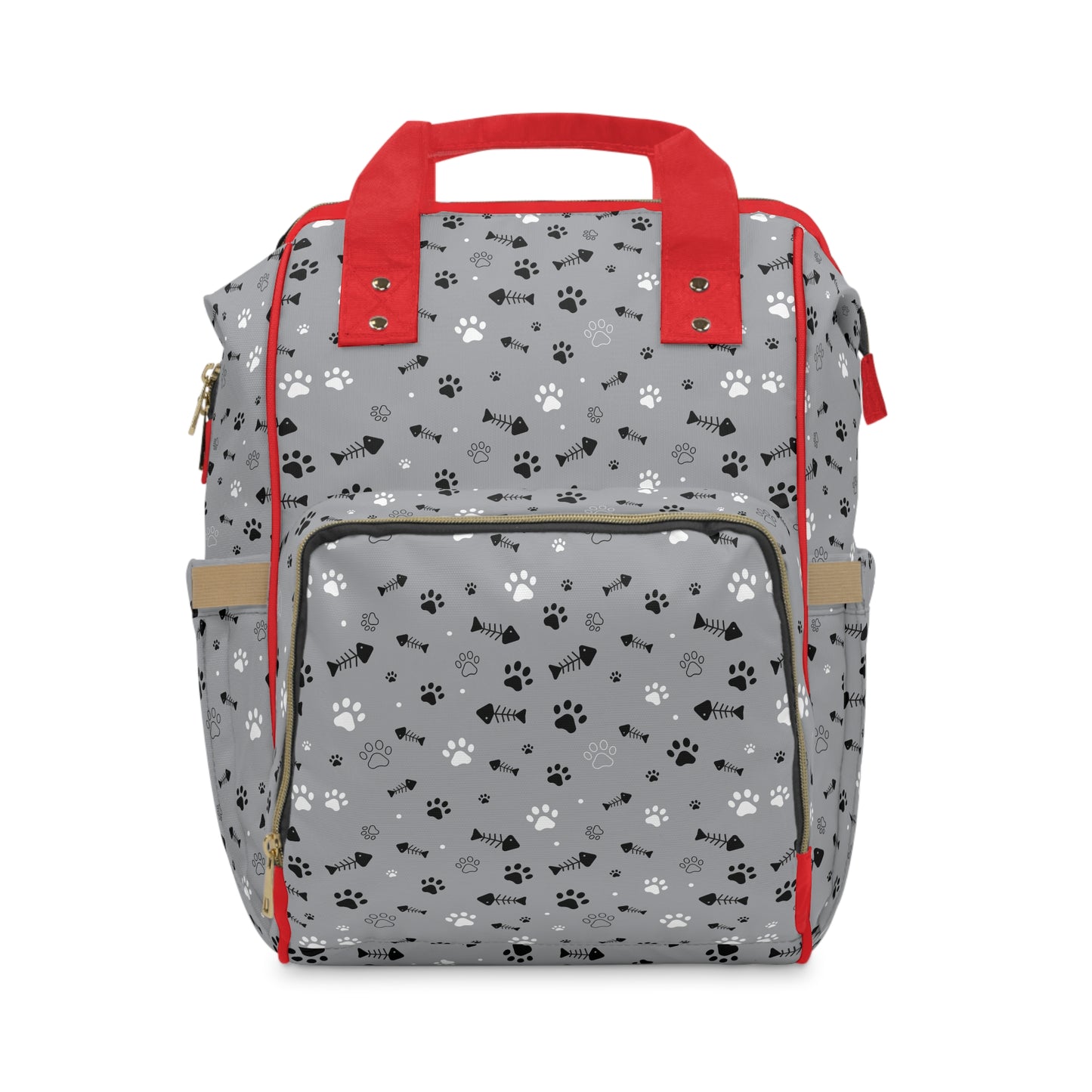Stylish Pet-Themed Multifunctional Diaper Backpack - Perfect for Pet Parents! ๐พ๐๐ถ