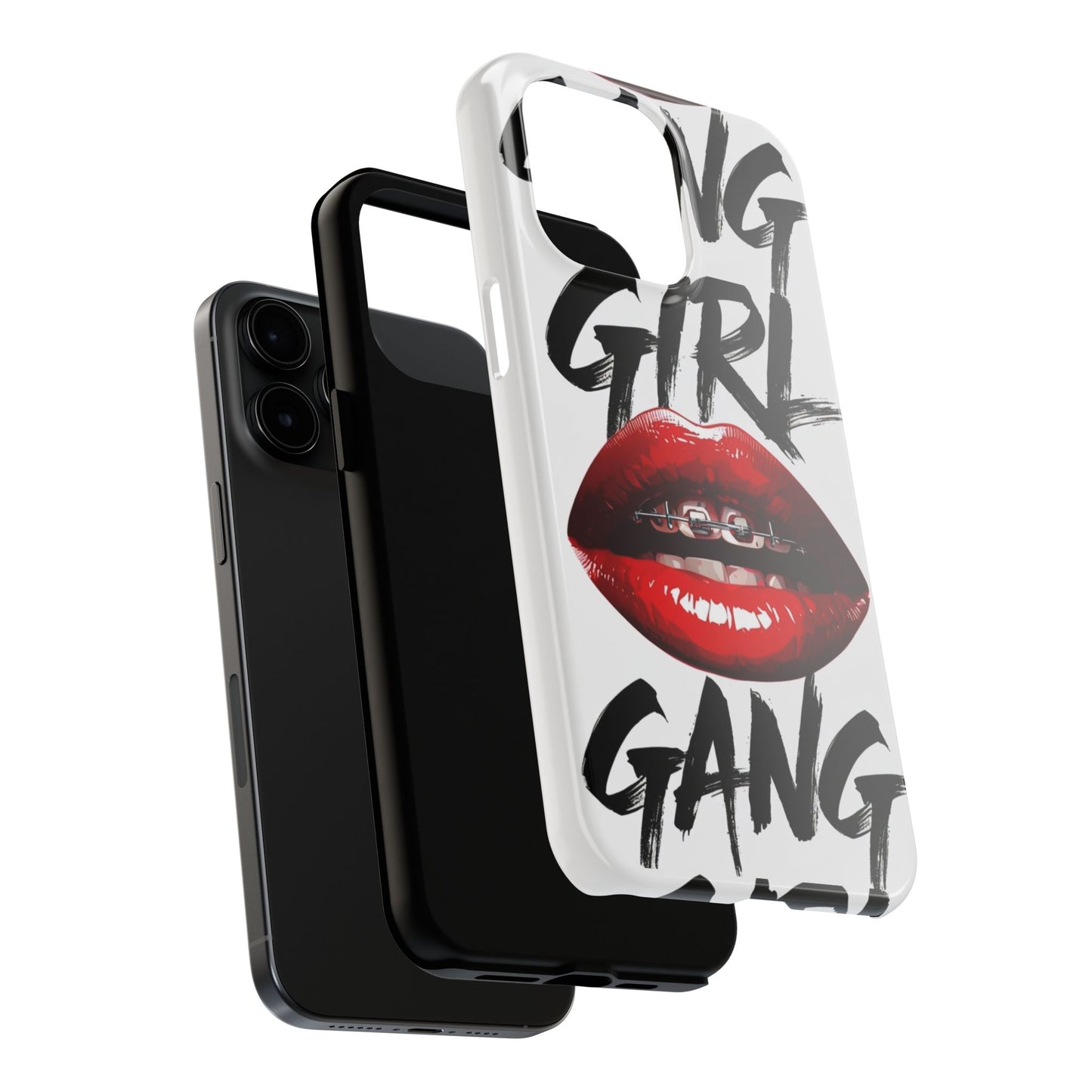 Bold 'Girl Gang' Tough Phone Case – Protective and Stylish Accessory for Trendsetters