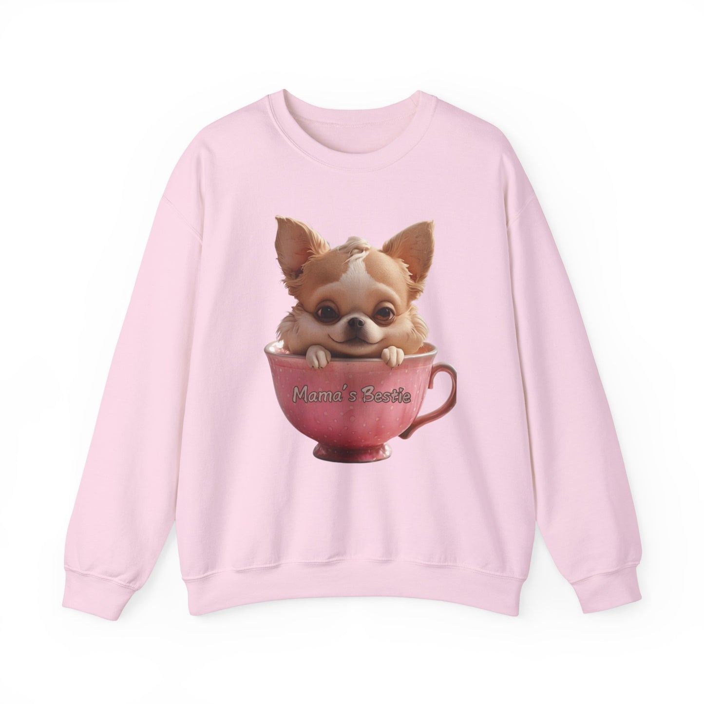 🐶 Cute Dog "Mama’s Bestie" Sweater – Cozy & Stylish for Dog Lovers! 🐶
