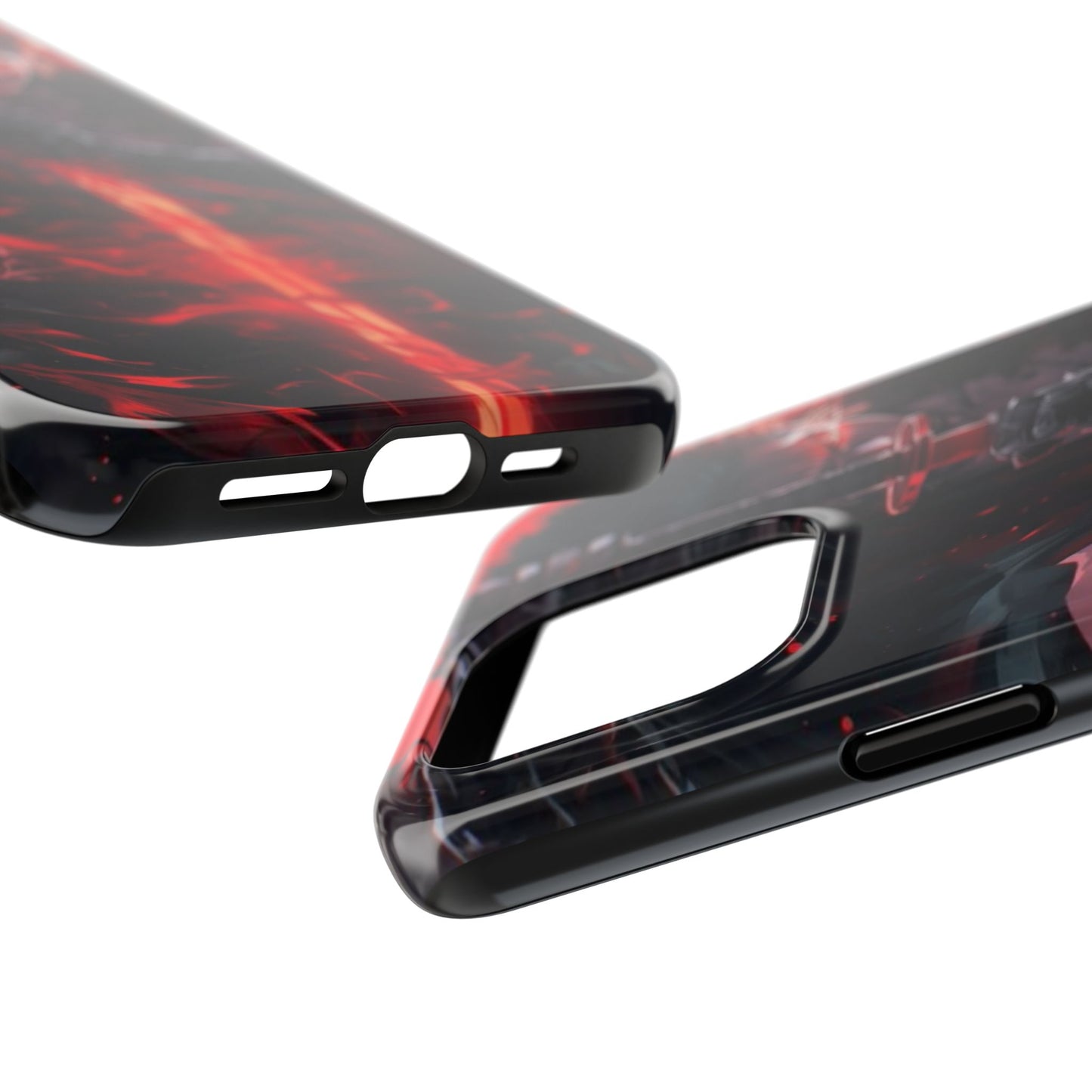 🗡️ Fierce Samurai Tough Phone Case – Durable Protection with Bold Anime Design for iPhone & Android