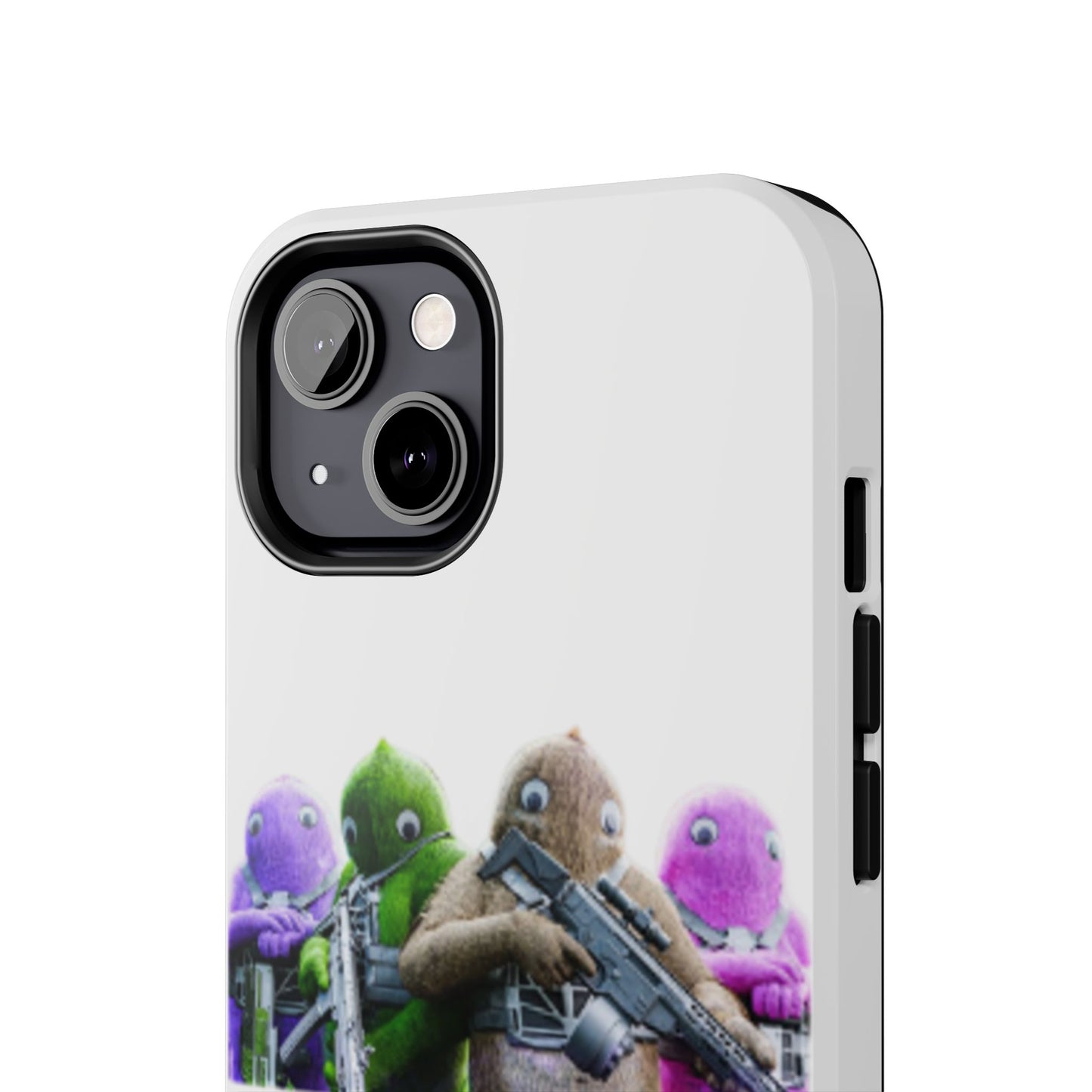Cool Cartoon-Inspired Tough Phone Case - 'SWEATS'