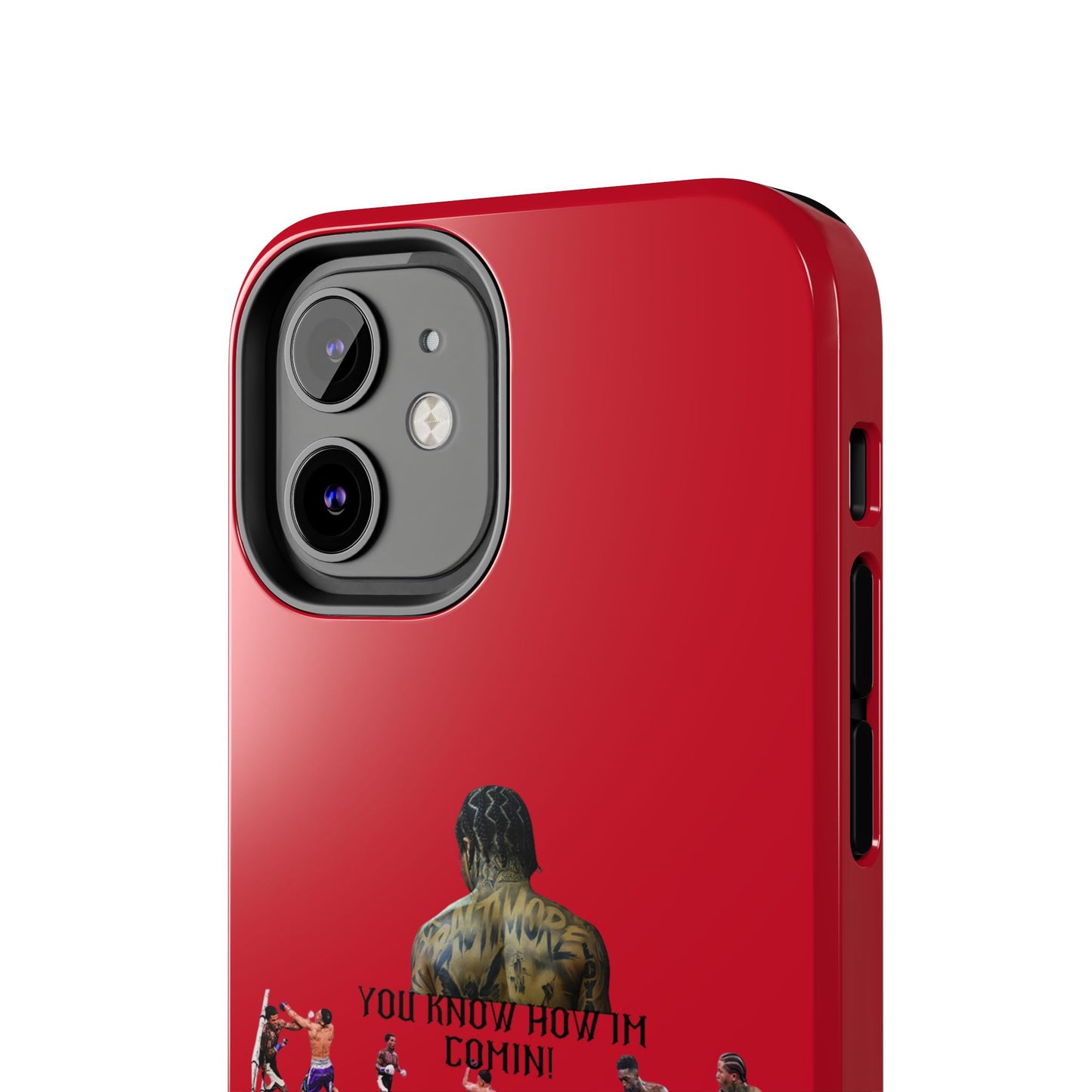 Phone case- You Know How I'm Comin' Tough Phone Case - Durable Protection