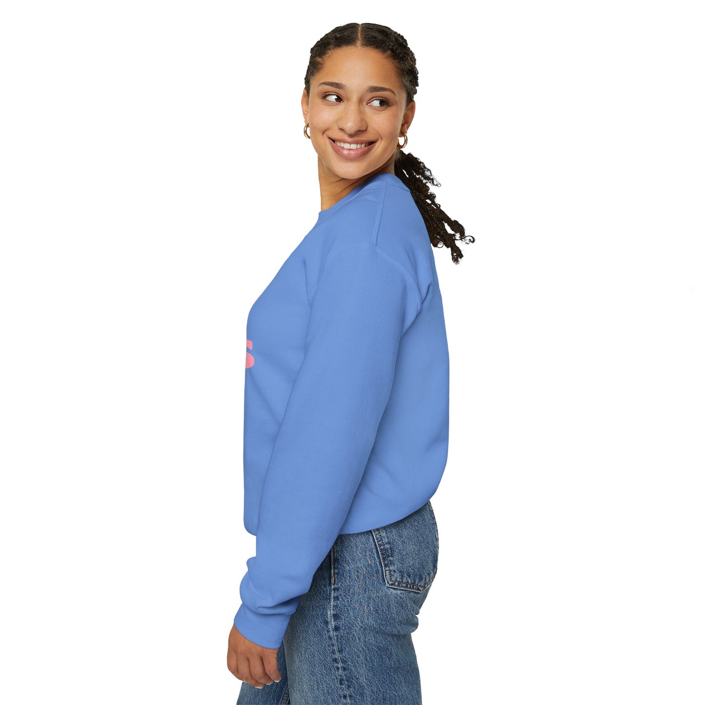 Cotton Blush XOXO Sweatshirt for Women – I’m His Romantic Everyday Lovewear