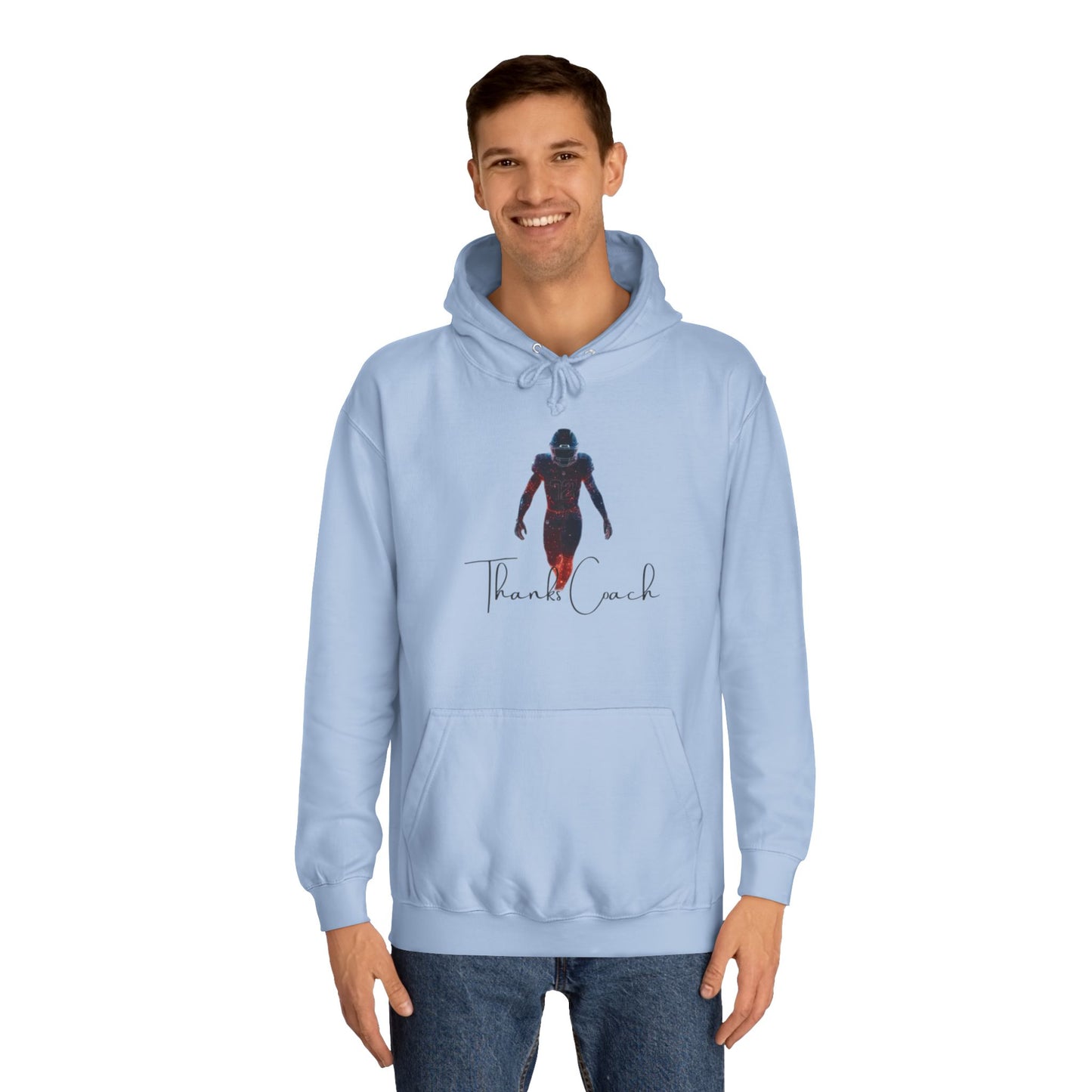 Victory Grey Coach Appreciation Sweater – "Thanks Coach" Sports Tribute Pullover