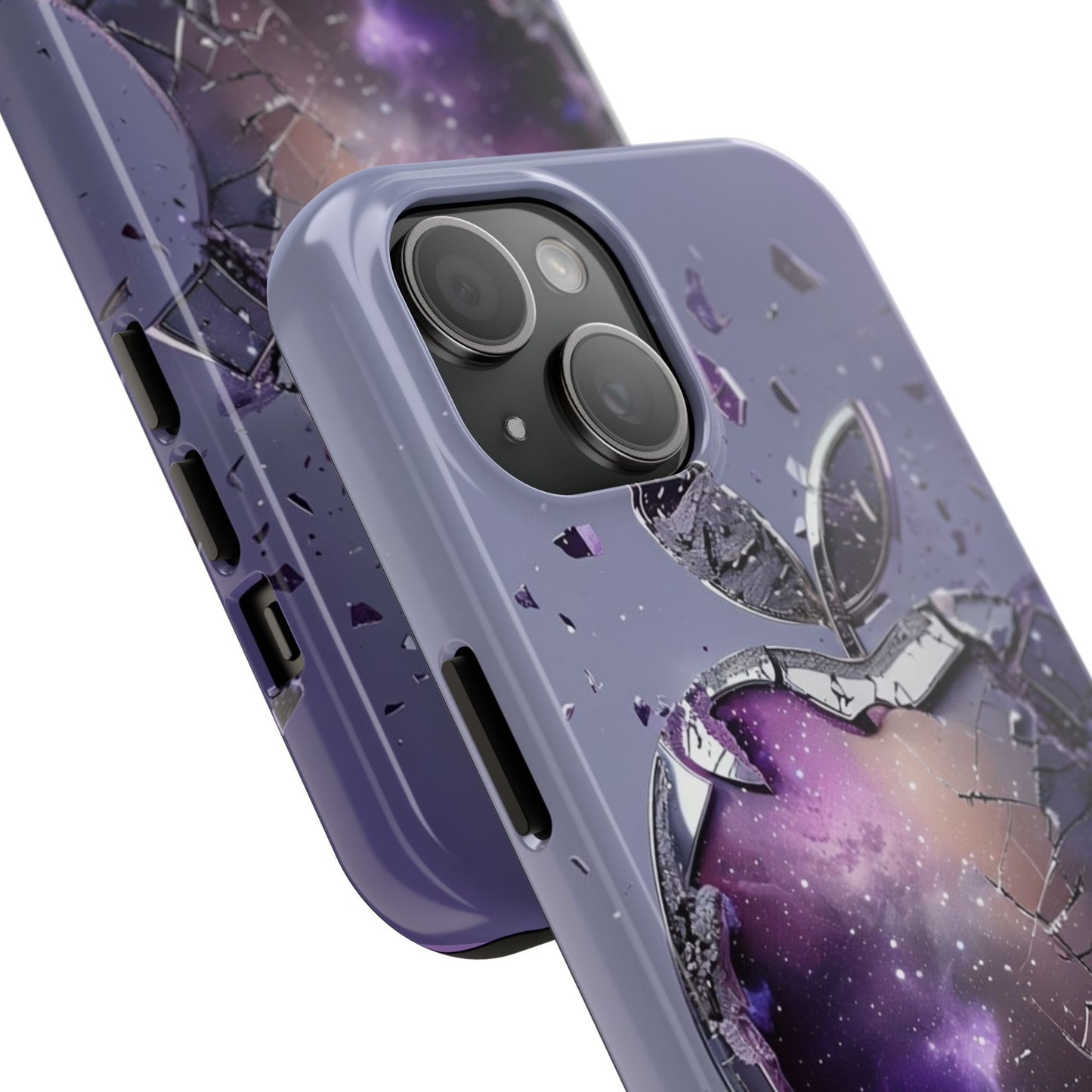 π Rustic Purple Apple Tough Phone Case β Durable Protection for iPhones