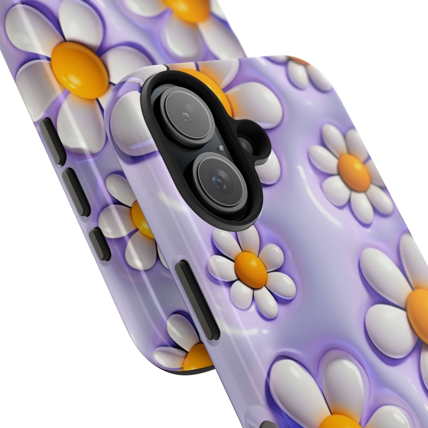 πΌ Floral Tough Phone Case β Vibrant Daisy Spring Design, for iPhones & Androids