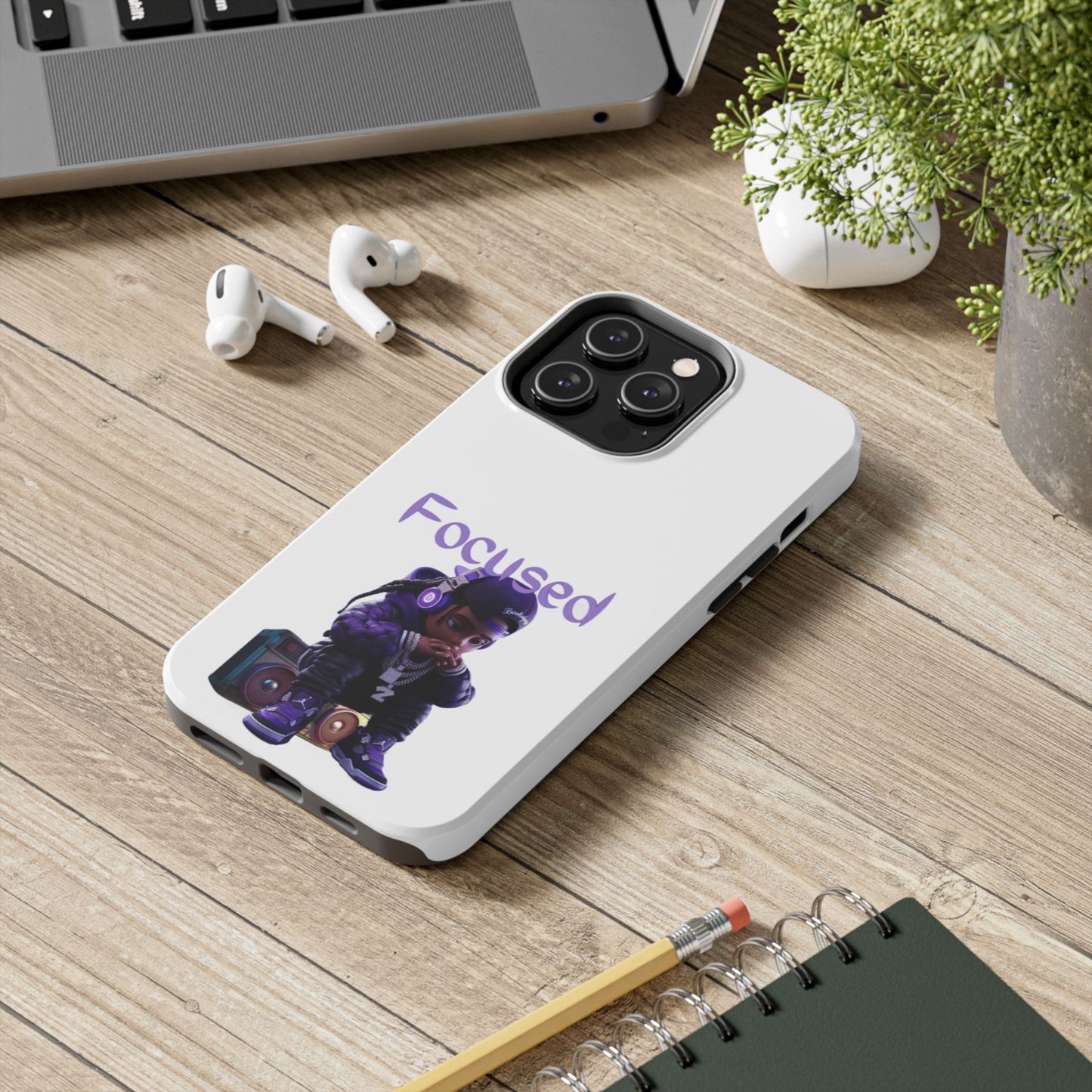 Phone Case- Focused Tough Case- Durable Protection