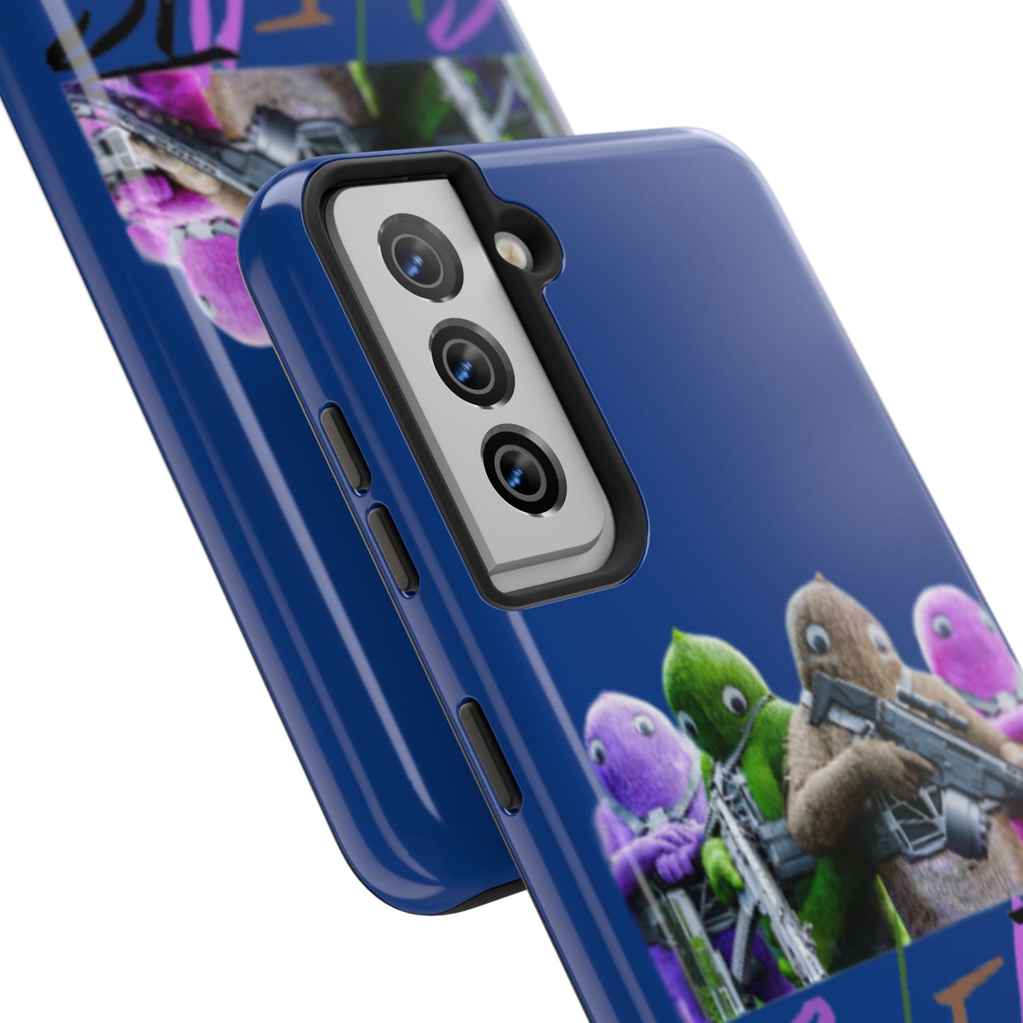 Cool Cartoon-Inspired Tough Phone Case - 'SWEATS'