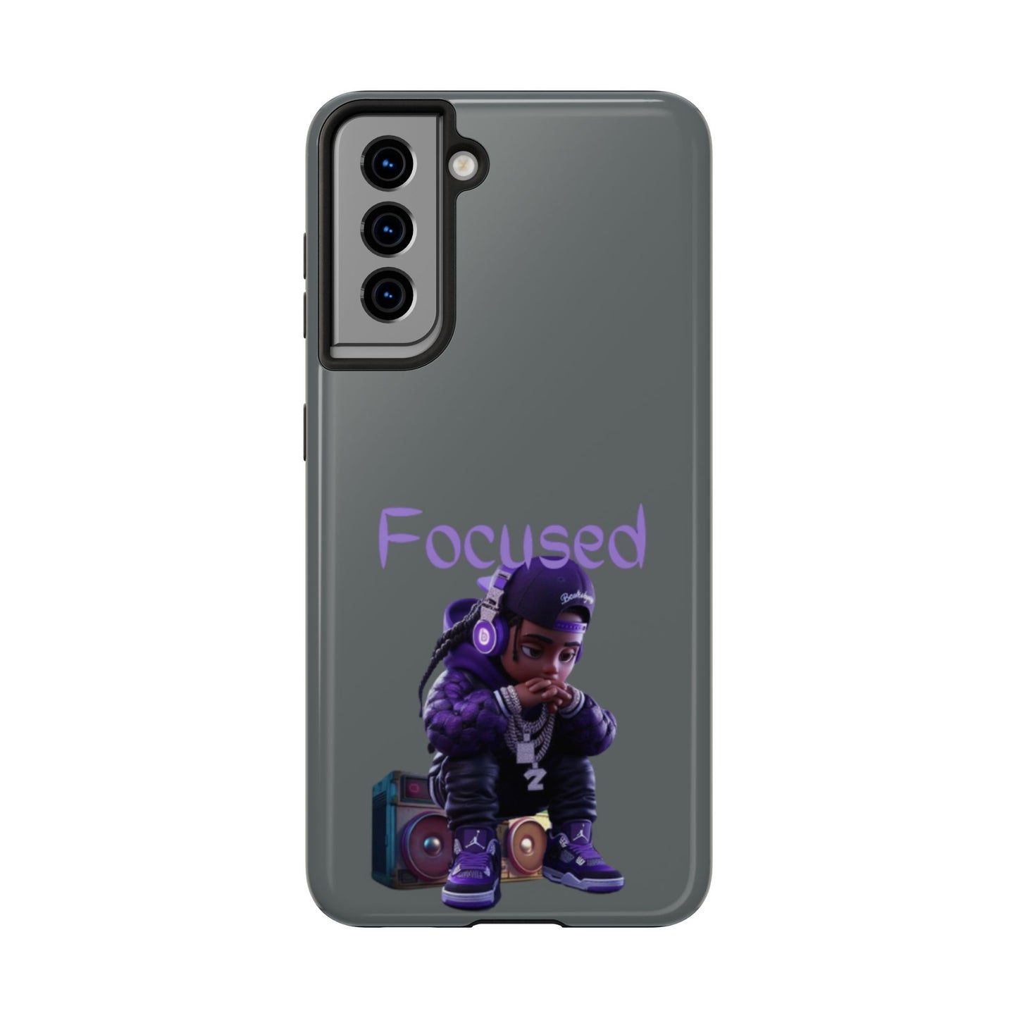 Phone Case- Focused Tough Case- Durable Protection