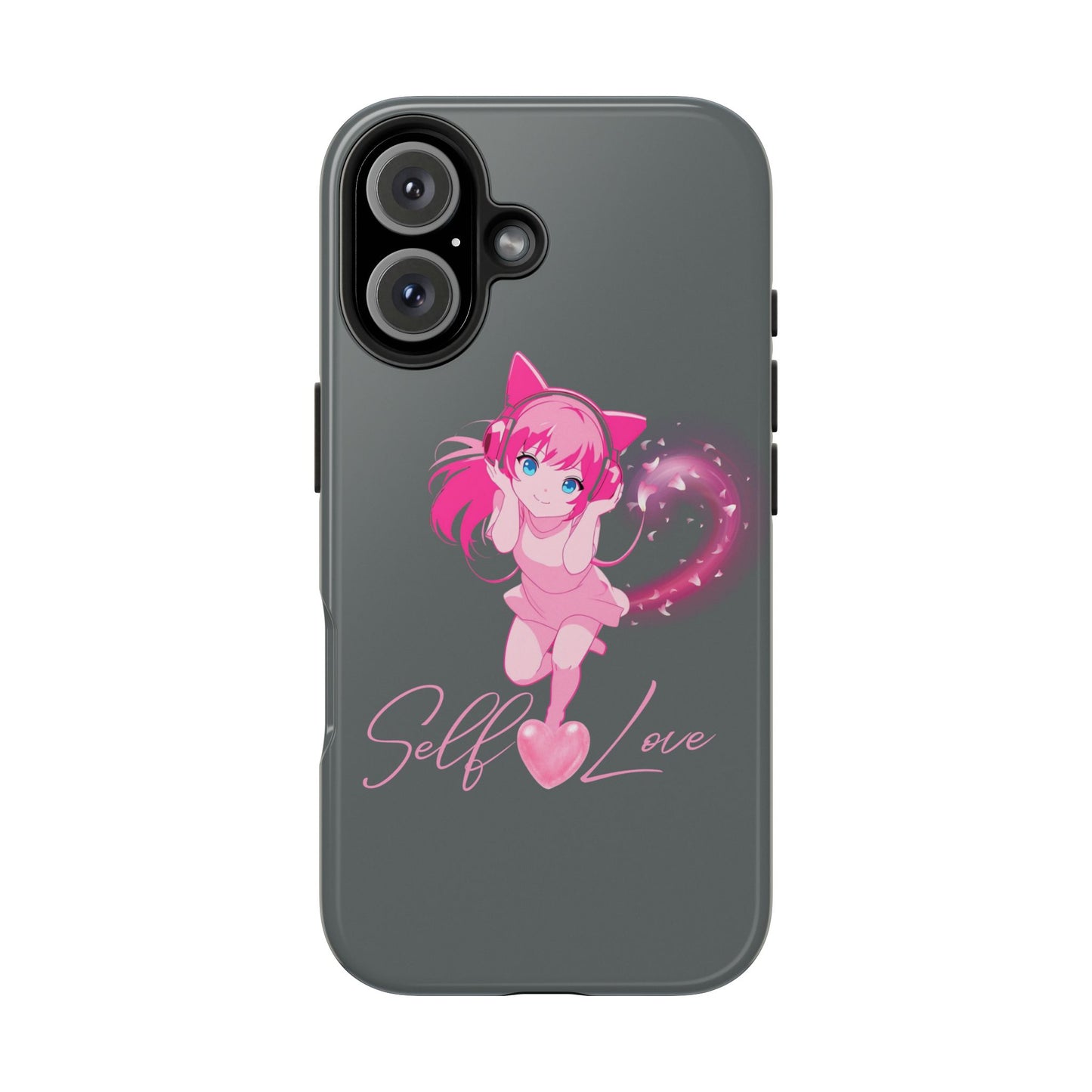 Self Love Tough Phone Case for Anime Lovers