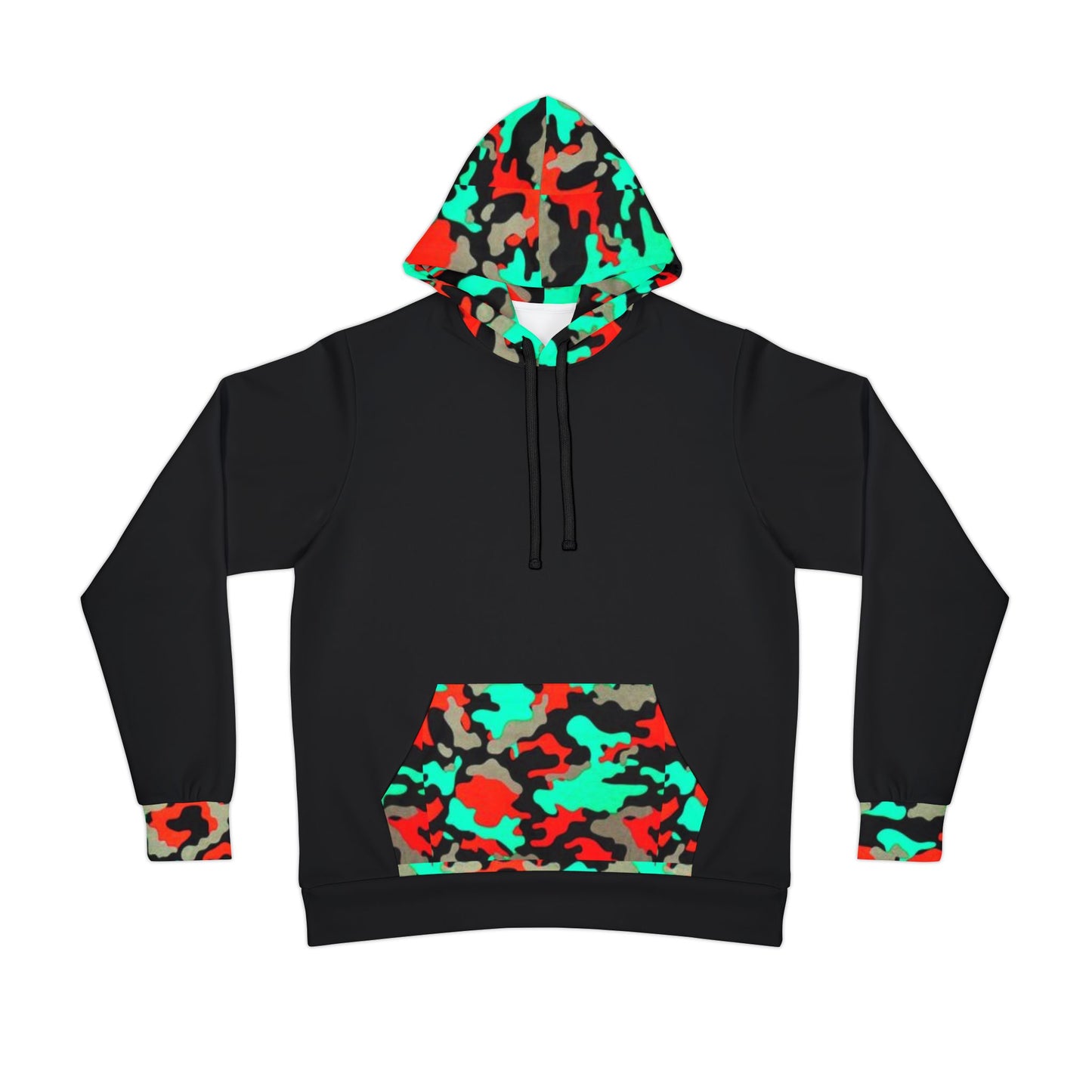 π Multicolor Camo Hoodie β Bold, Vibrant Streetwear for Men & Women
