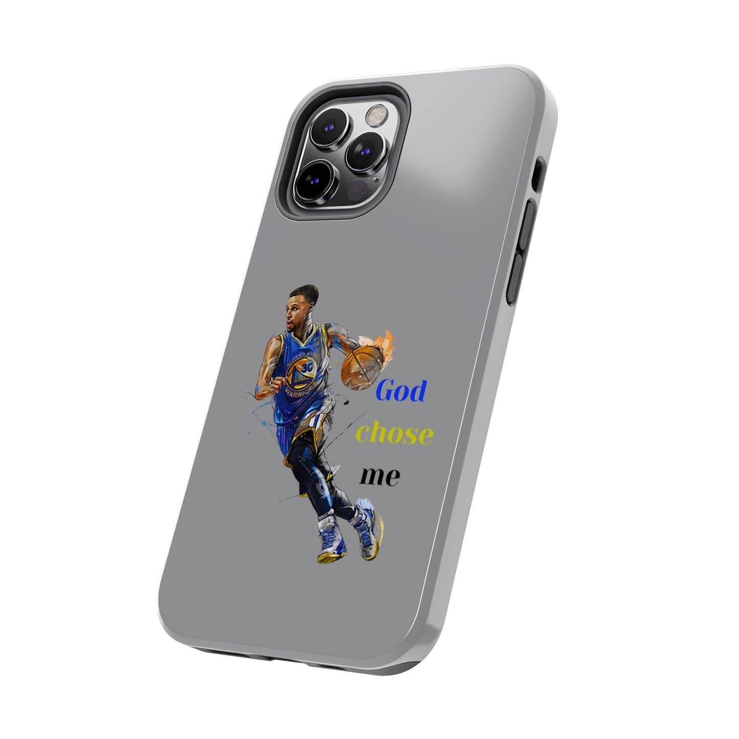 Phone case- God Chose Me Tough Phone Case - Durable Protection