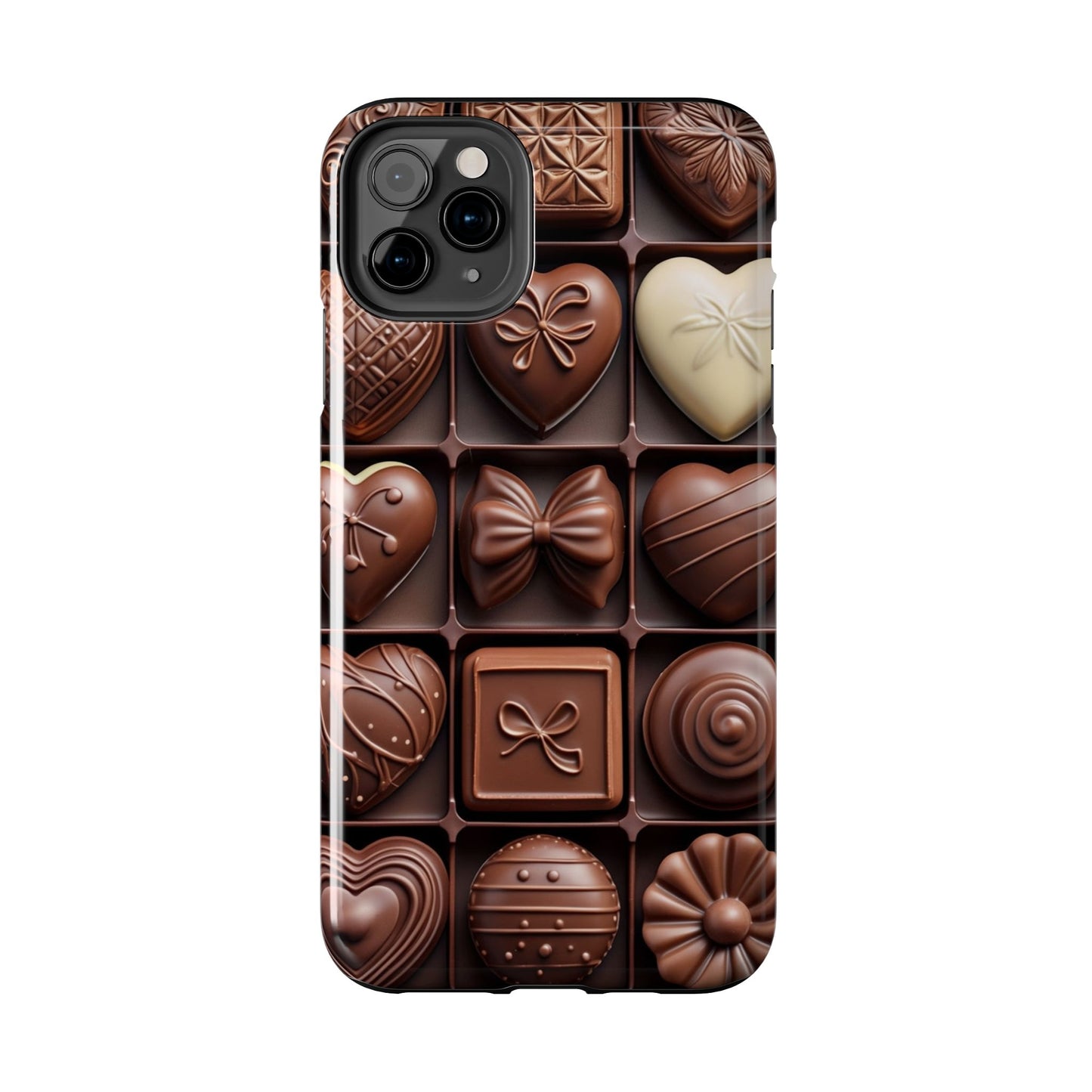 Chocolate Love Tough Phone Case - Perfect for Valentine's Day or Sweet Treat Lovers