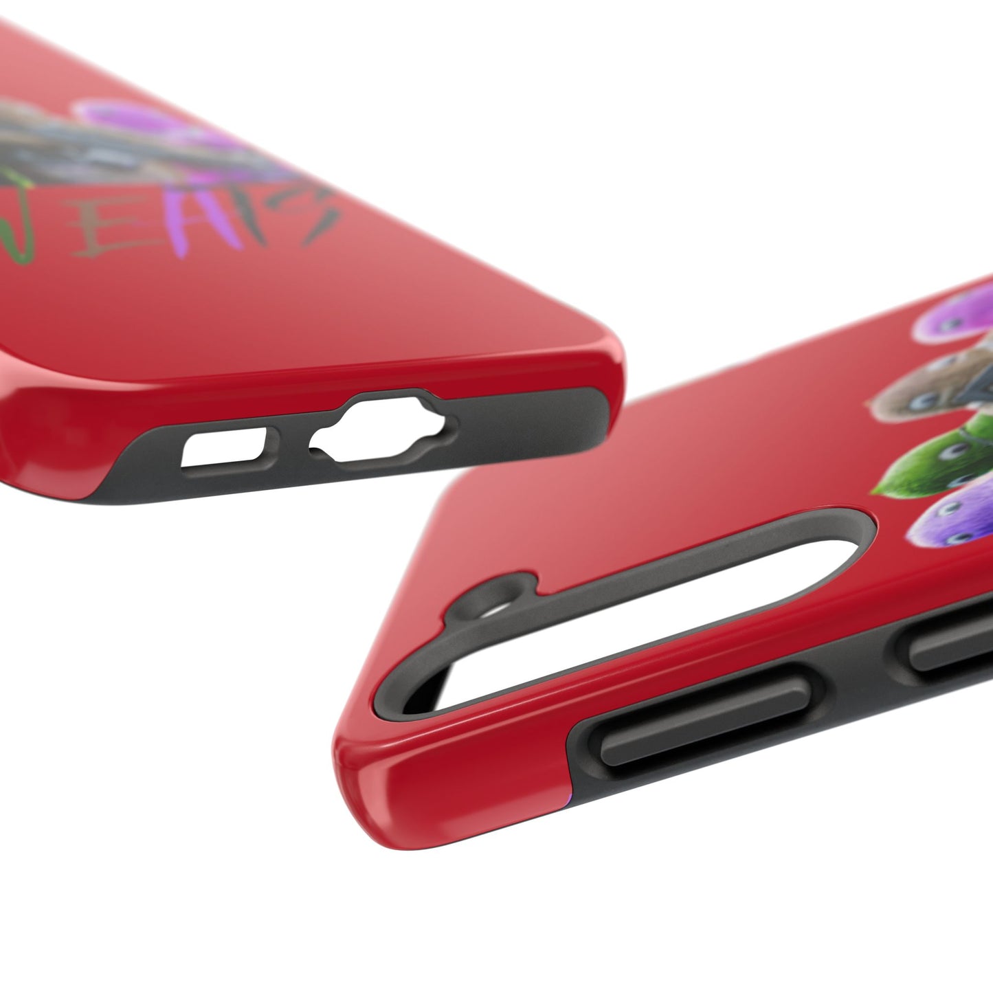 Cool Cartoon-Inspired Tough Phone Case - 'SWEATS'