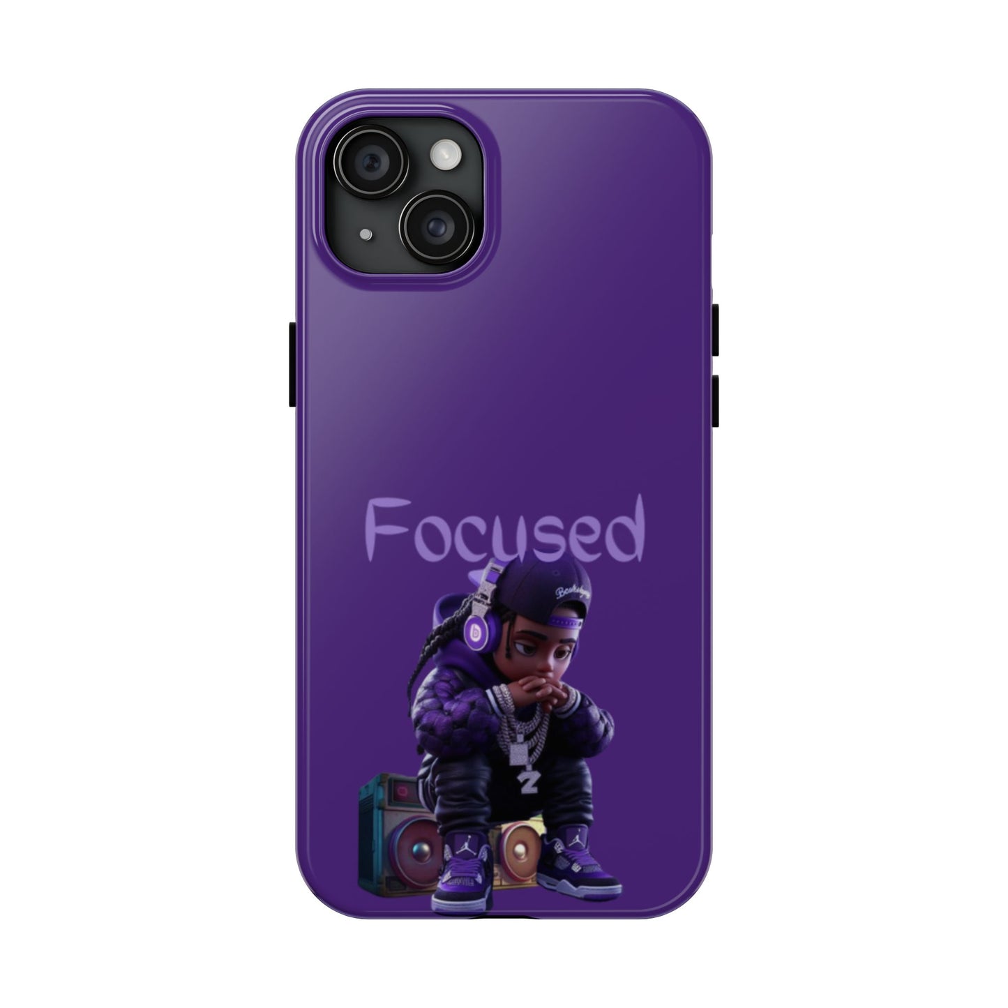 Phone Case- Focused Tough Case- Durable Protection