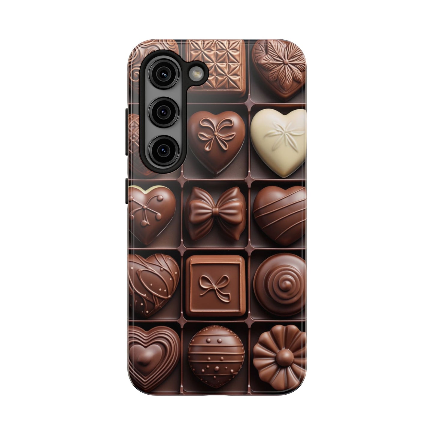 Chocolate Love Tough Phone Case - Perfect for Valentine's Day or Sweet Treat Lovers
