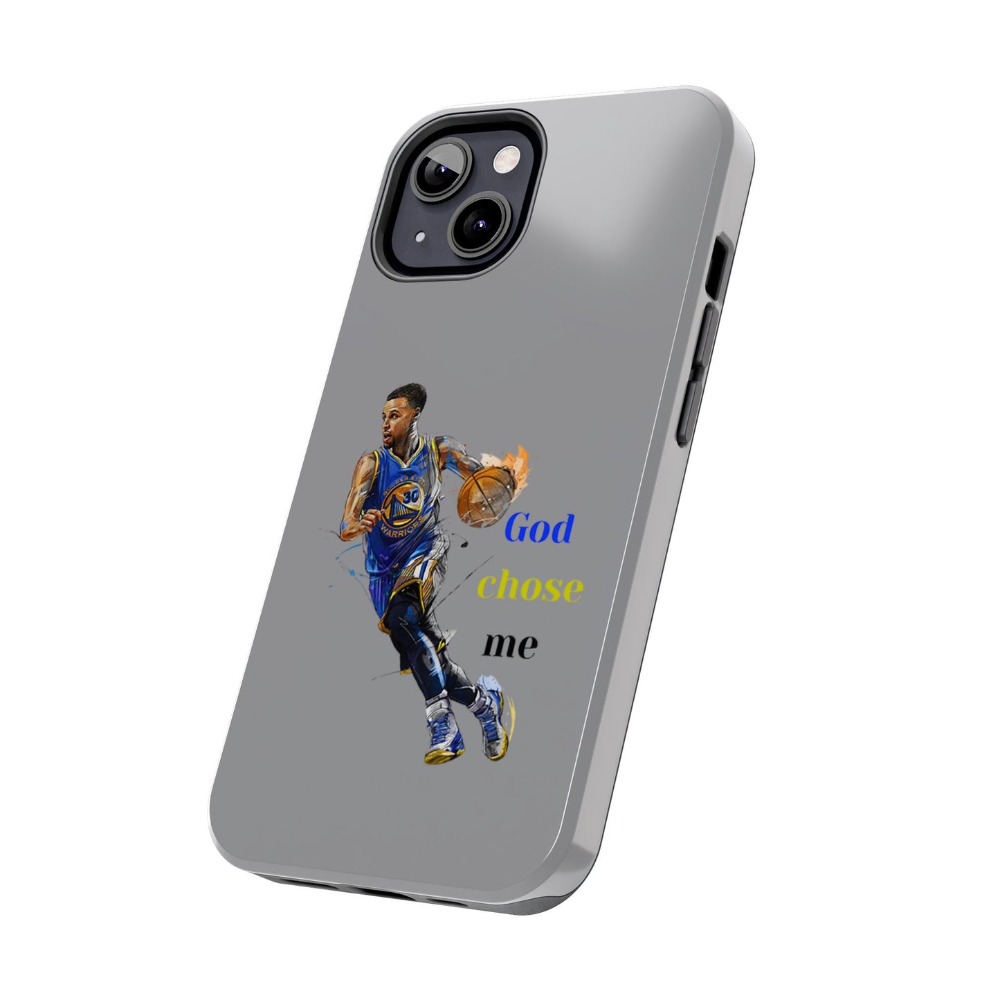Phone case- God Chose Me Tough Phone Case - Durable Protection