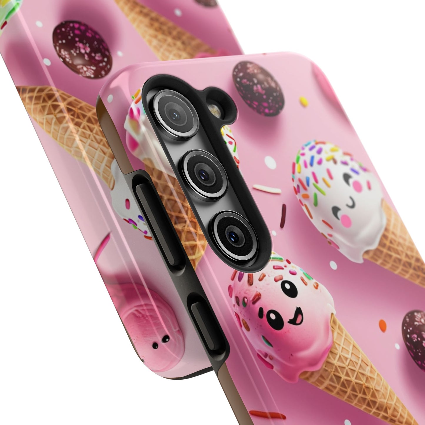 Tough Phone Cases Cute Ice Cream Design