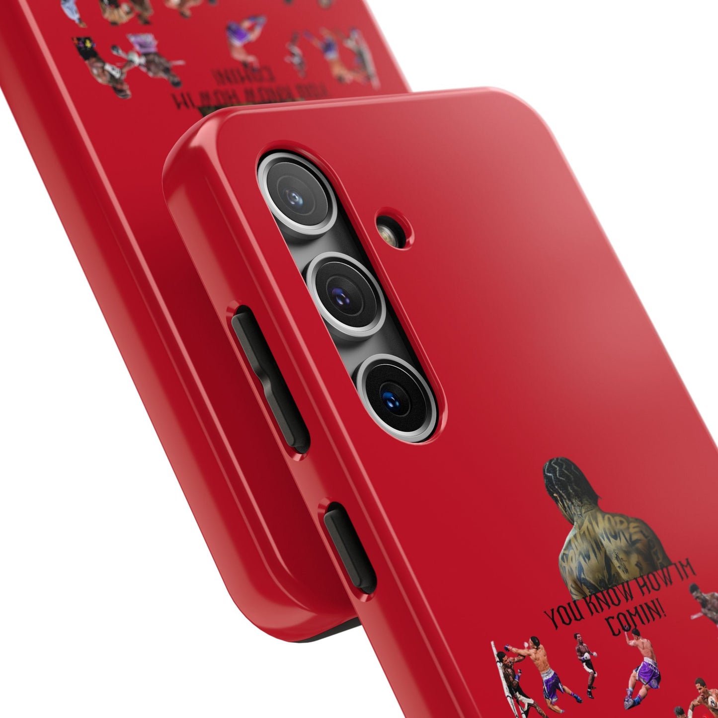Phone case- You Know How I'm Comin' Tough Phone Case - Durable Protection