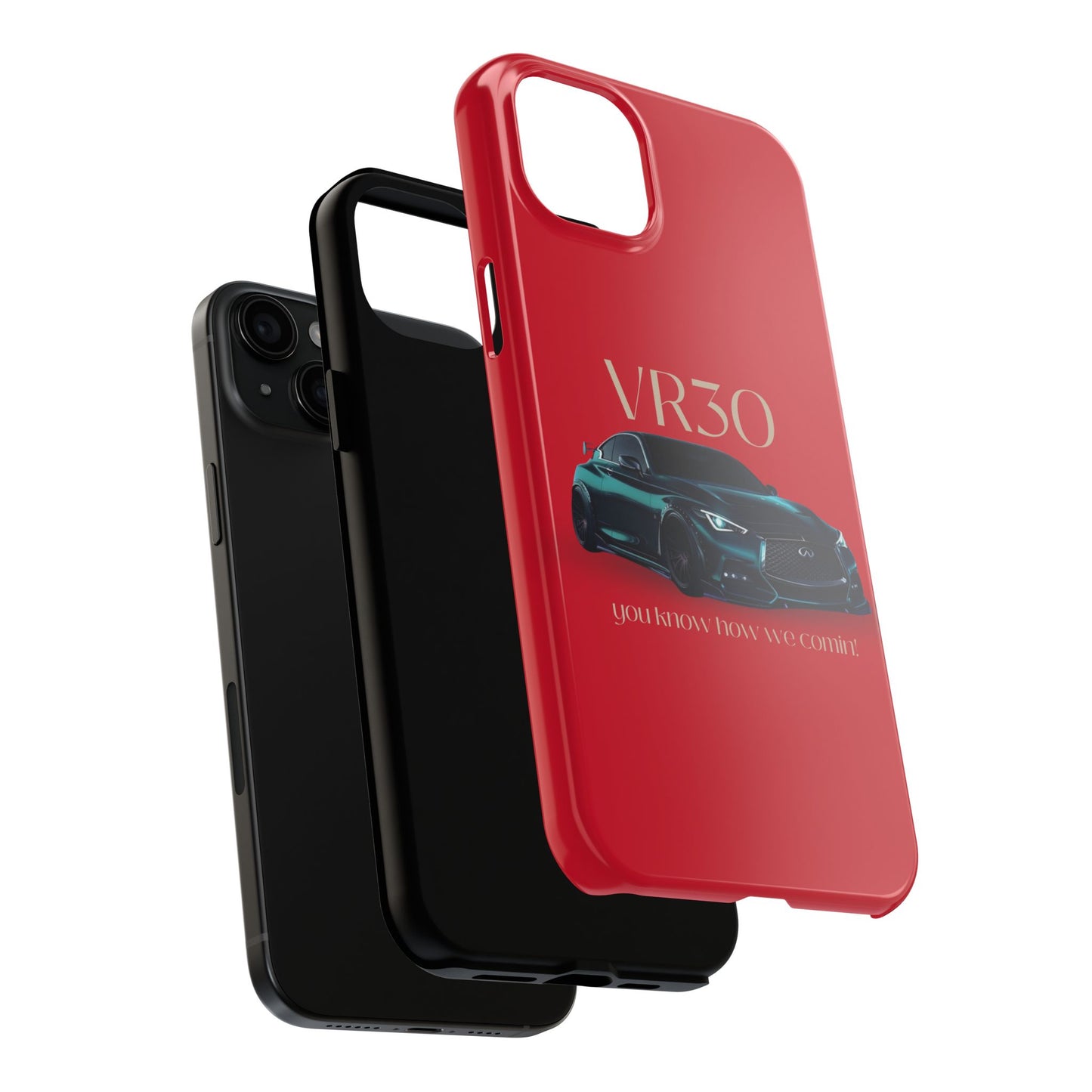 VR30 Sports Car Tough Phone Case - Stylish and Durable Protection for Car Enthusiasts