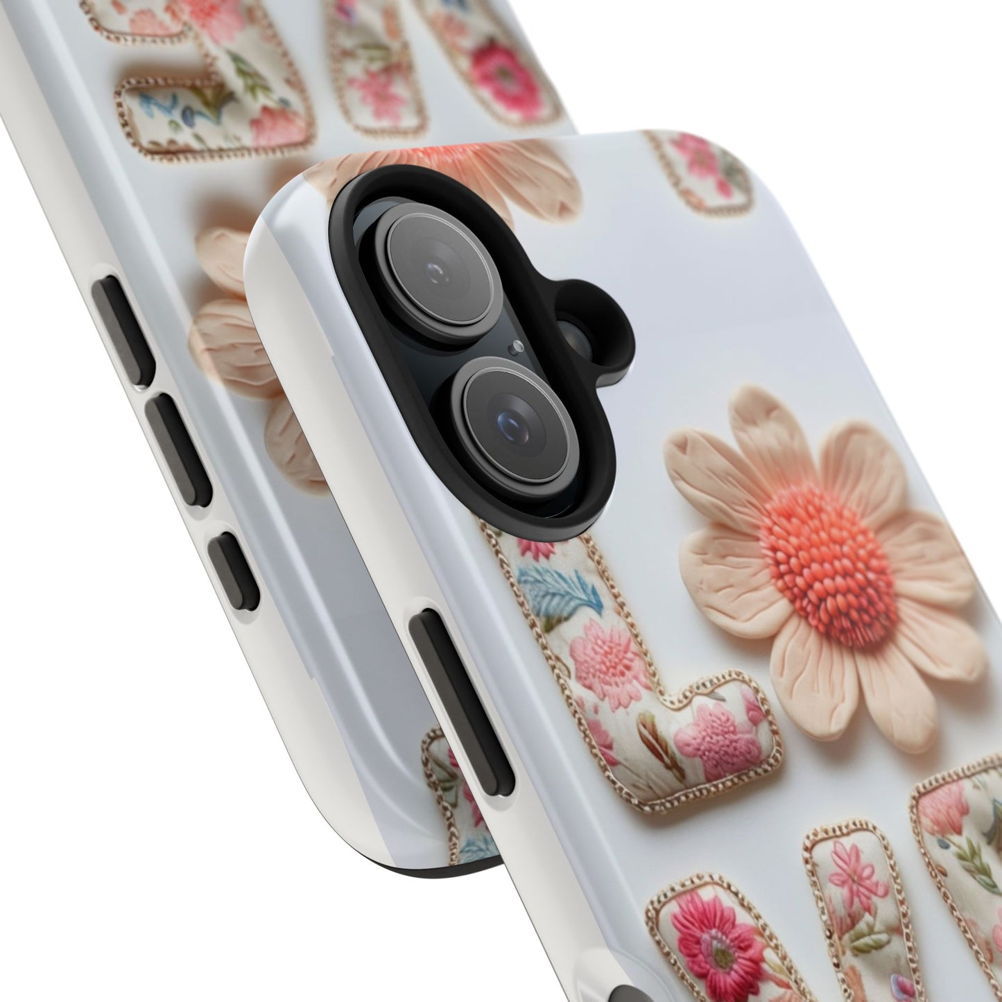 Floral 'Love Yourself' Tough Phone Case