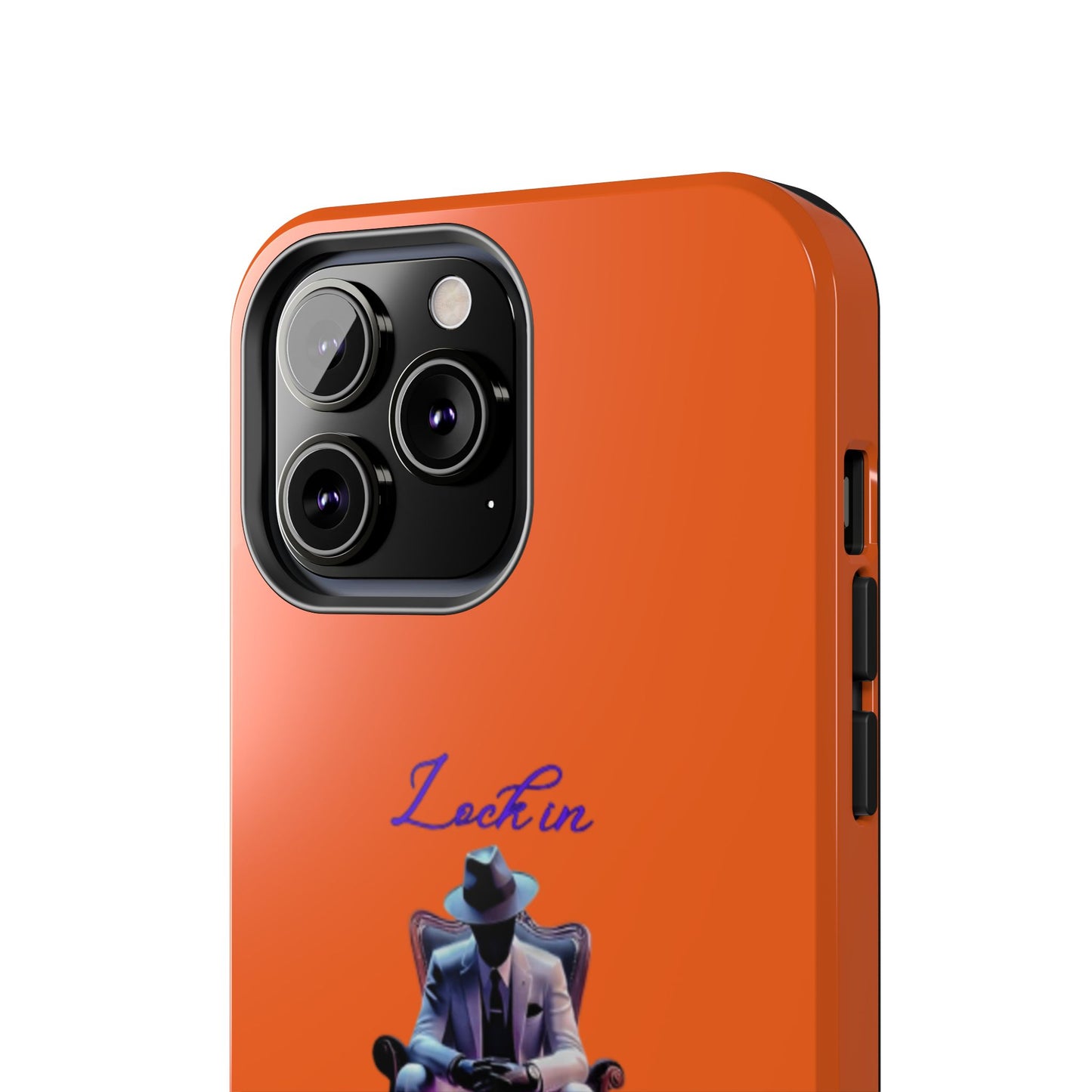 Phone case- Lock In, Stay discipline Tough Phone Case - Durable Protection