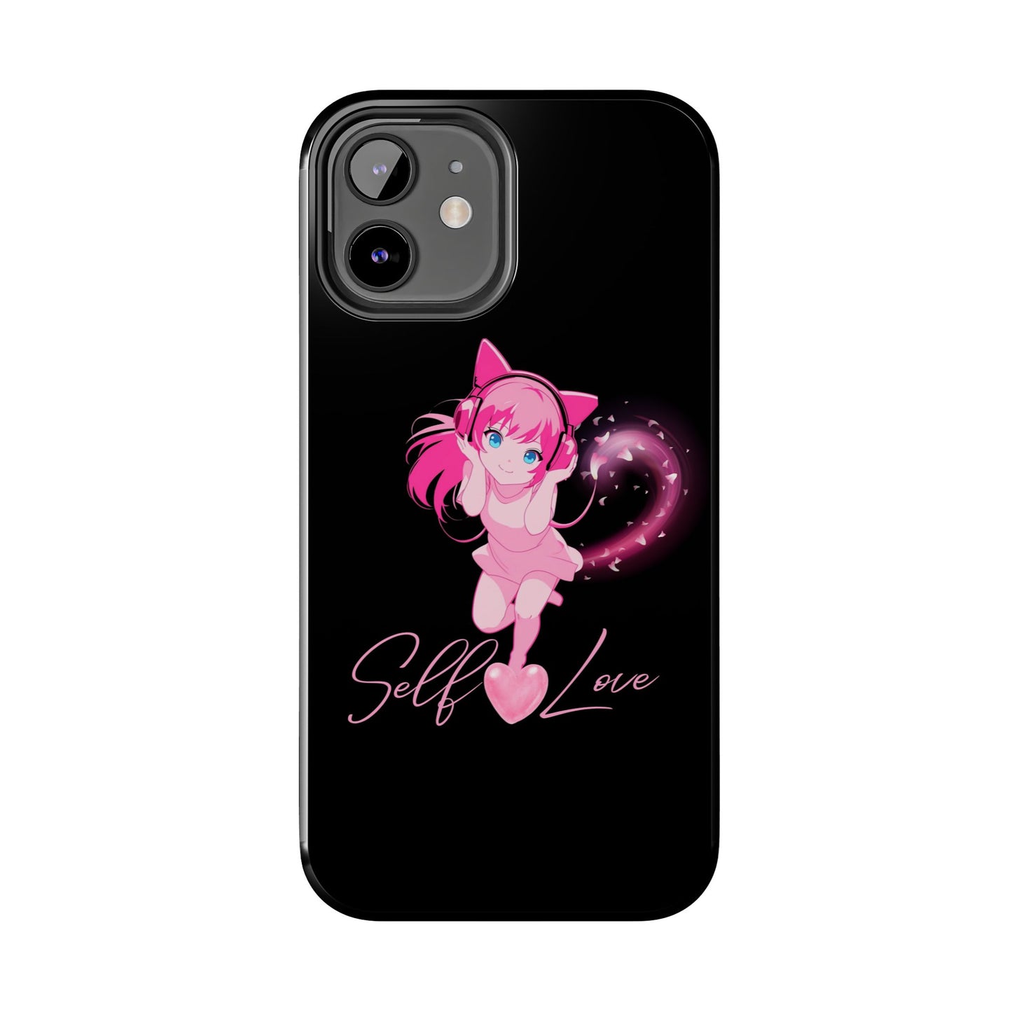 Self Love Tough Phone Case for Anime Lovers