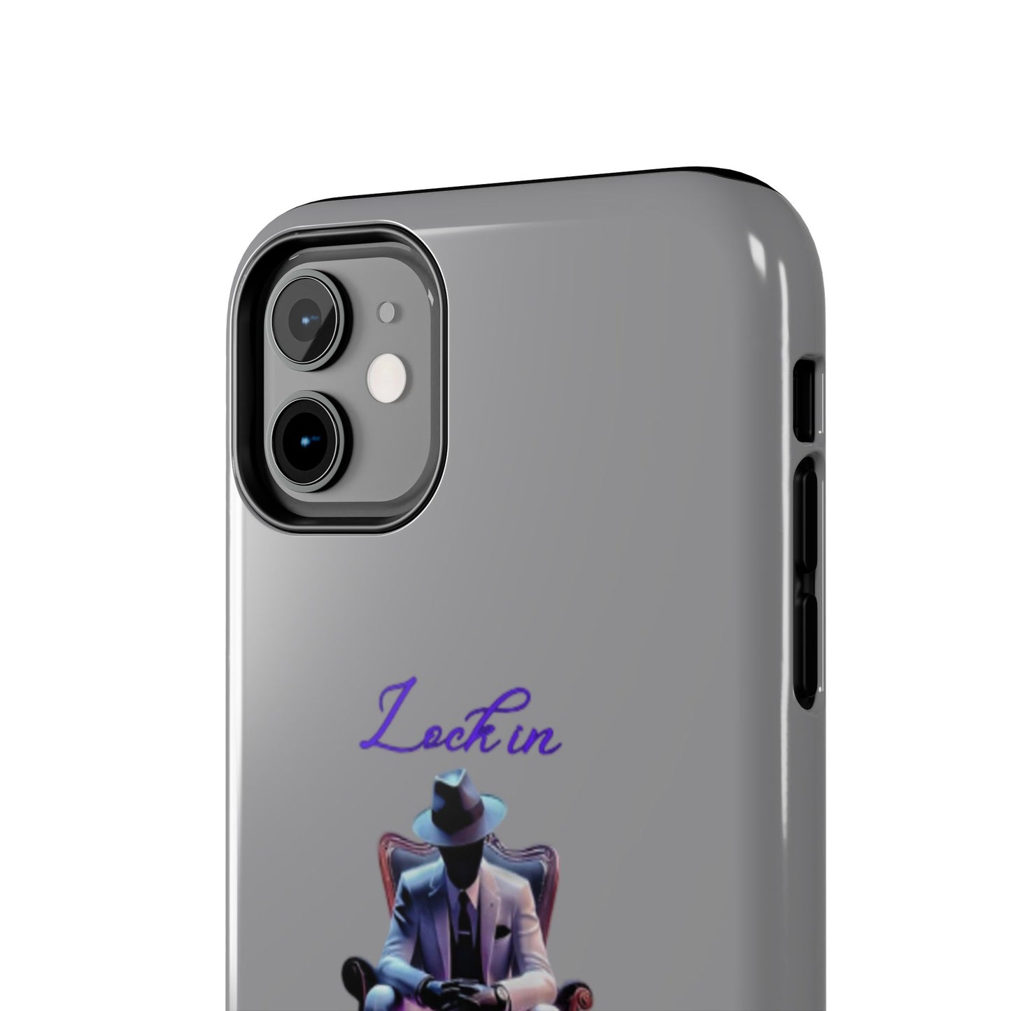 Phone case- Lock In, Stay Disciplined Tough Phone Case - Durable Protection