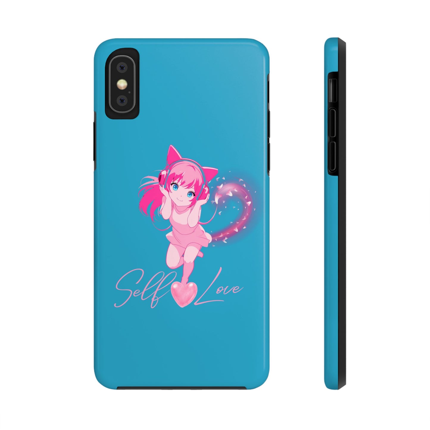 Self Love Tough Phone Case for Anime Lovers