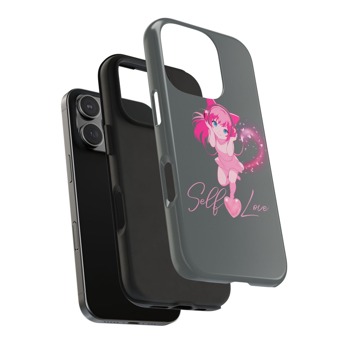 Self Love Tough Phone Case for Anime Lovers