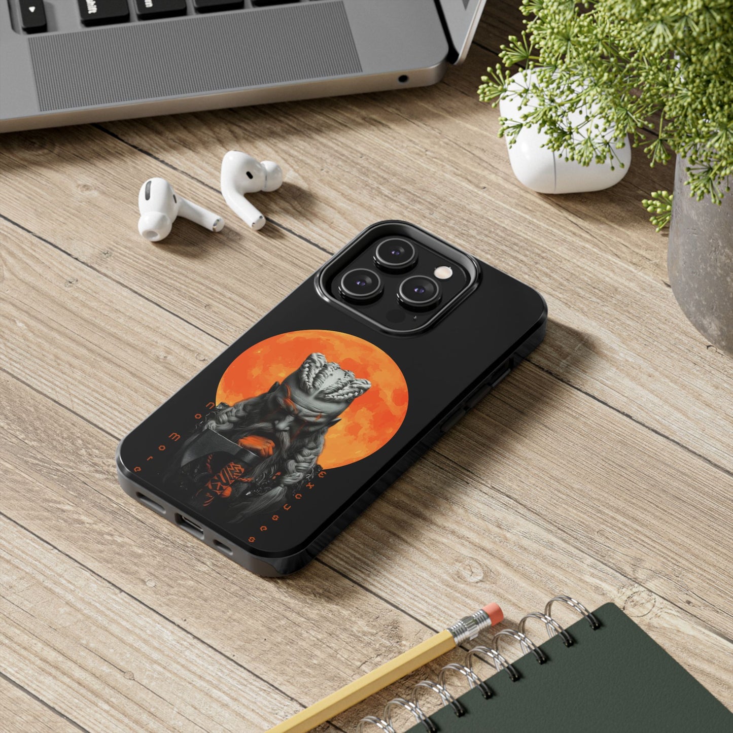 π₯ Warrior Spirit Tough Phone Case β No More Excuses Design for iPhone & Android β Empowerment & Protection