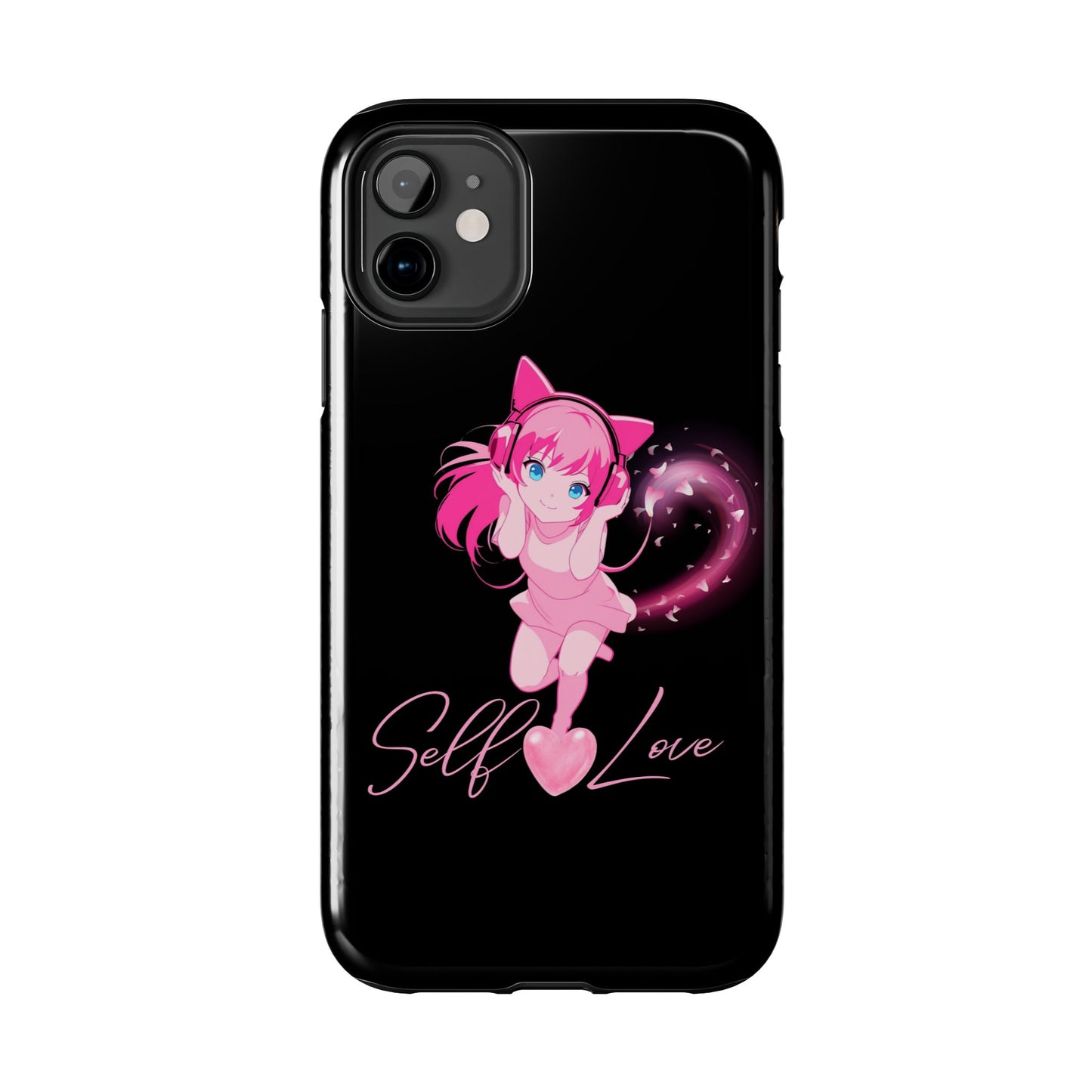 Self Love Tough Phone Case for Anime Lovers