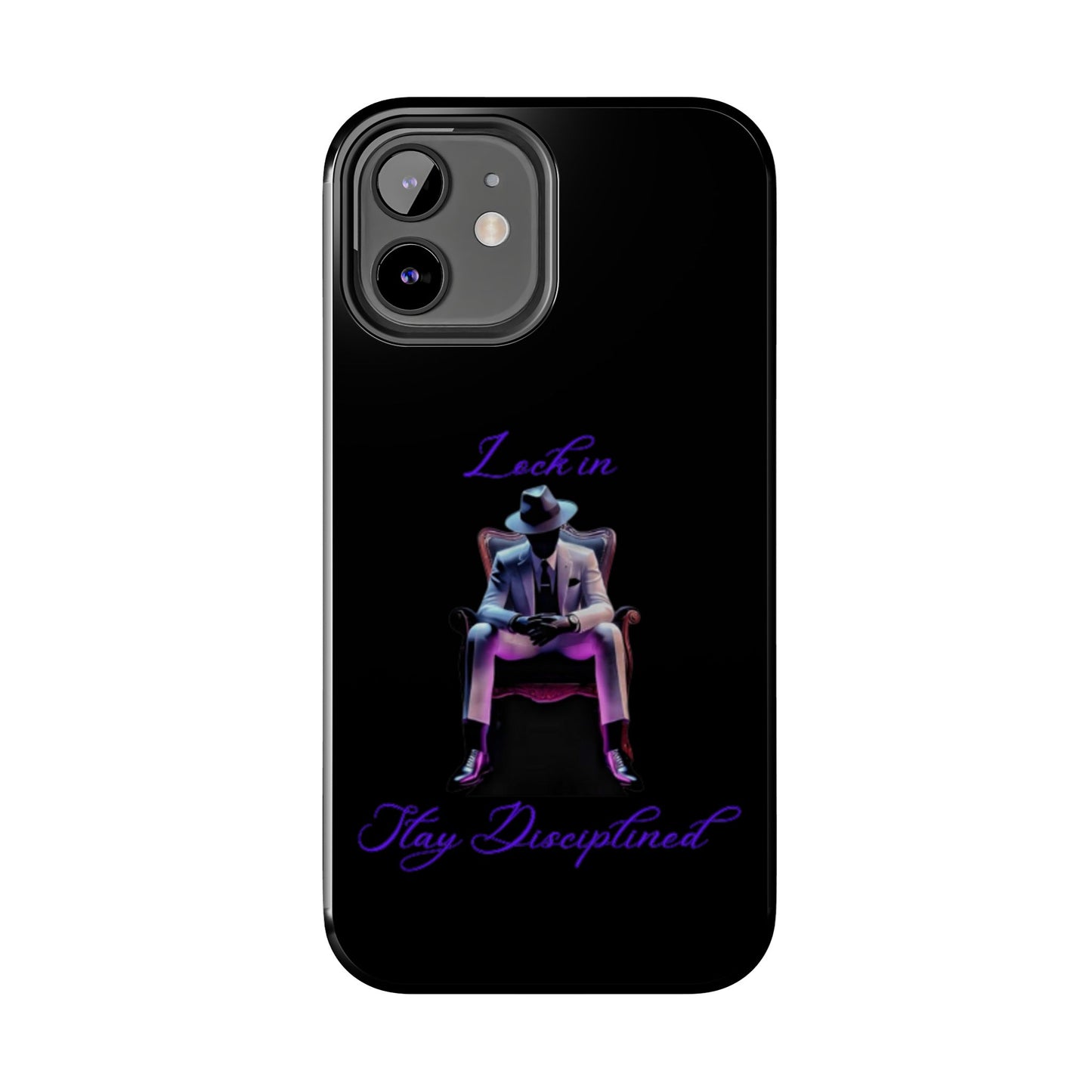 Phone Case- Lock In, Stay DIsciplined Tough Phone Case - Durable Protection