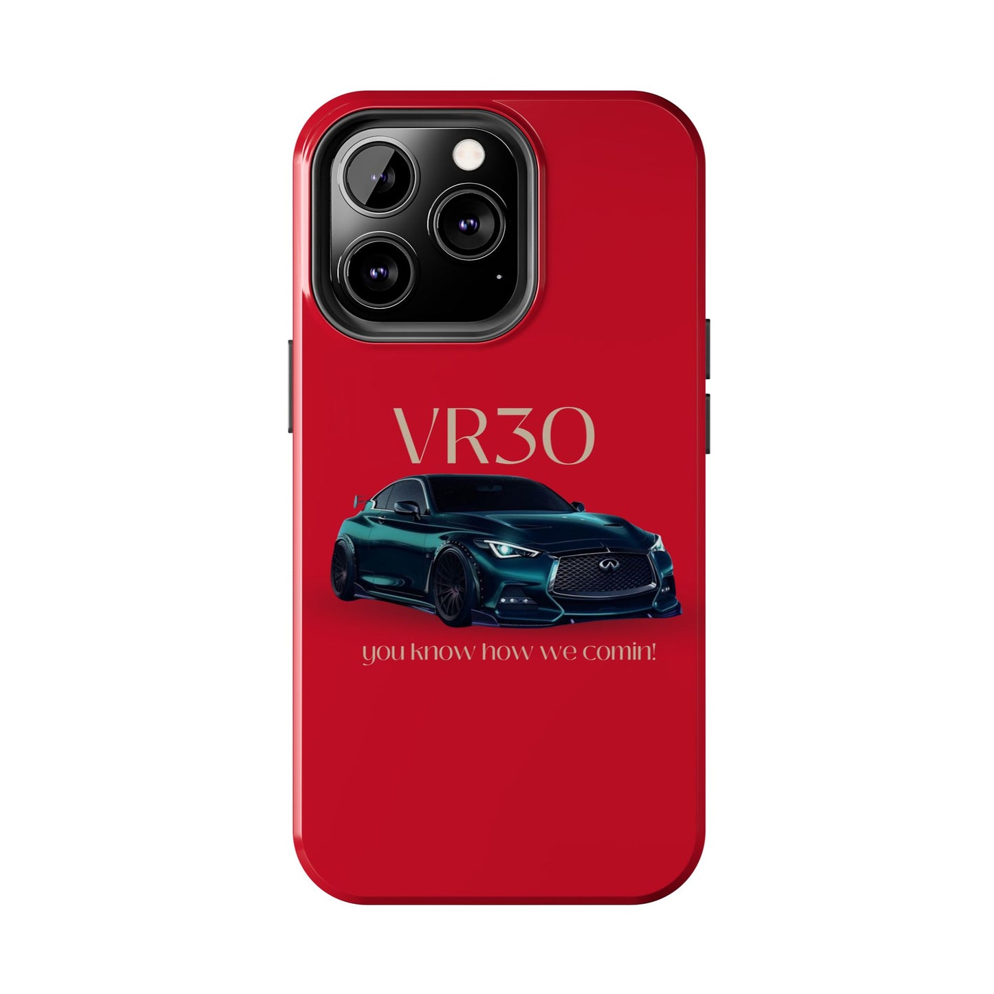VR30 Sports Car Tough Phone Case - Stylish and Durable Protection for Car Enthusiasts