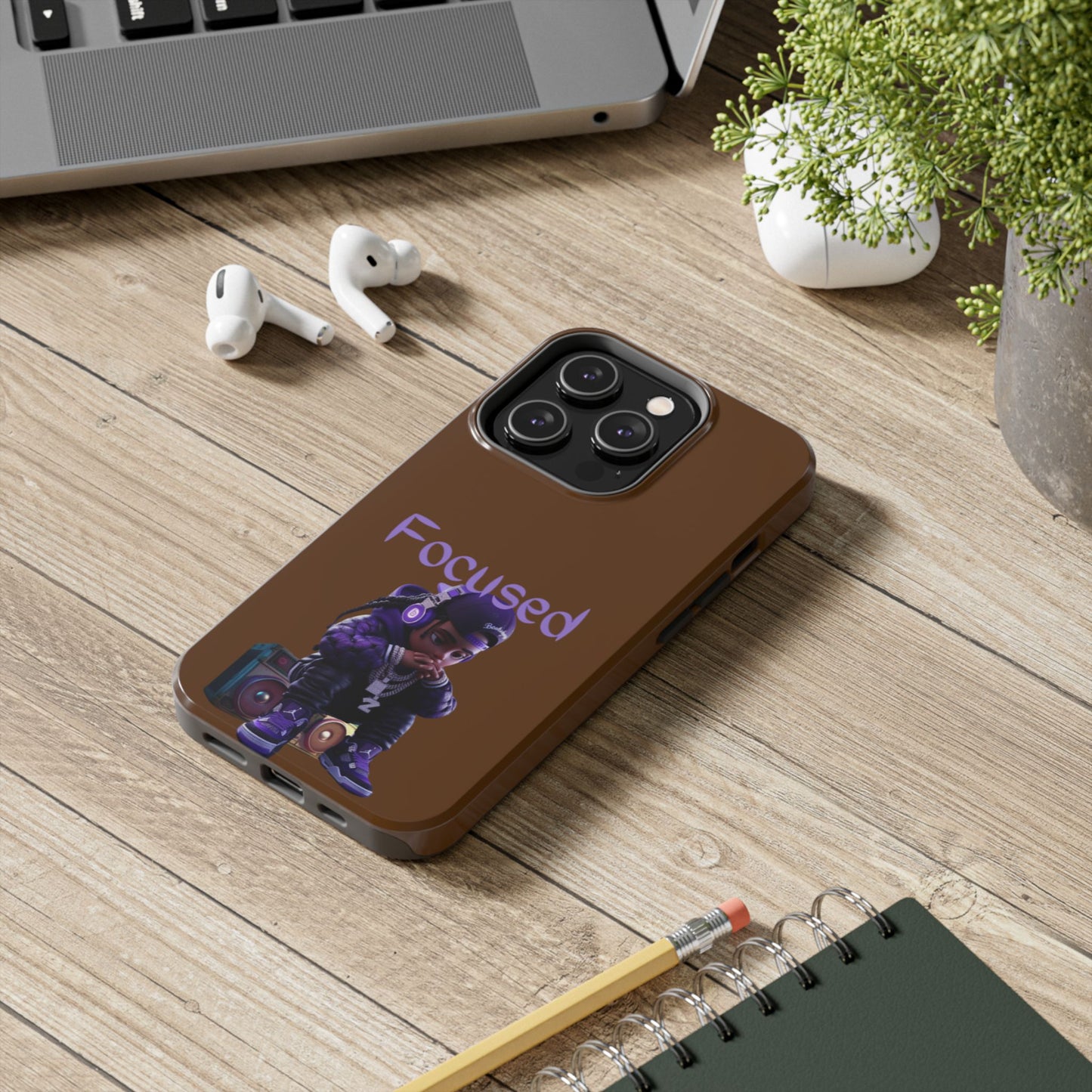Phone Case- Focused Tough Case- Durable Protection