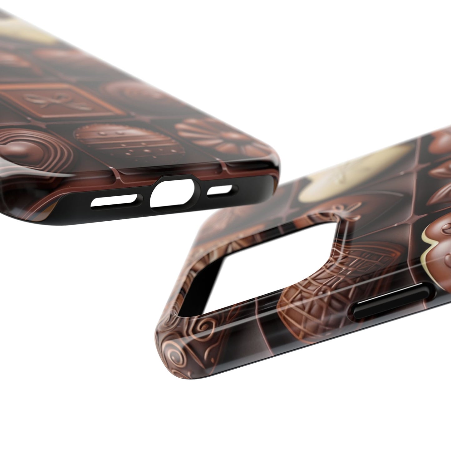 Chocolate Love Tough Phone Case - Perfect for Valentine's Day or Sweet Treat Lovers