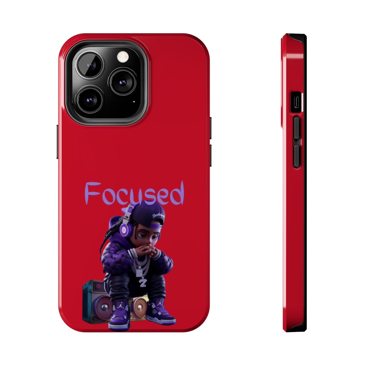 Phone Case- Focused Tough Case- Durable Protection