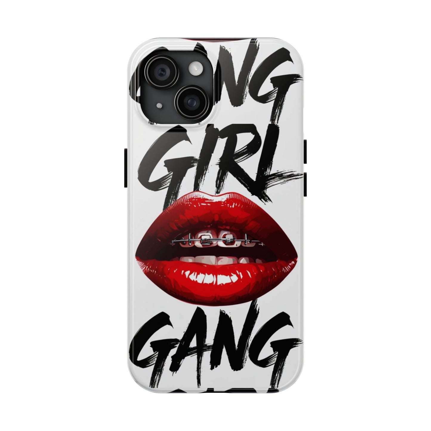 Bold 'Girl Gang' Tough Phone Case – Protective and Stylish Accessory for Trendsetters