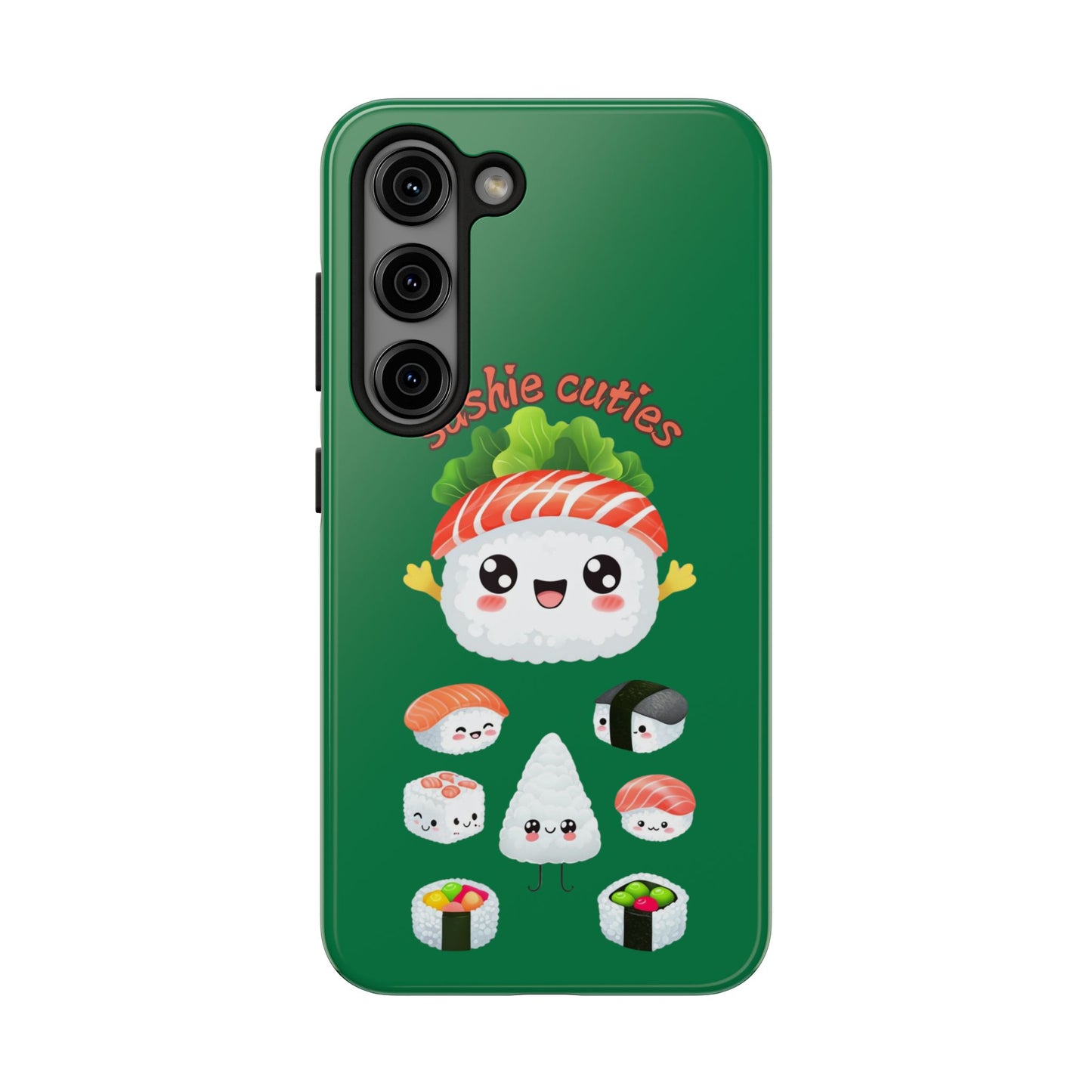 π£ Cute Sushi Buddies Tough Phone Case β Durable & Adorable for iPhone & Android!