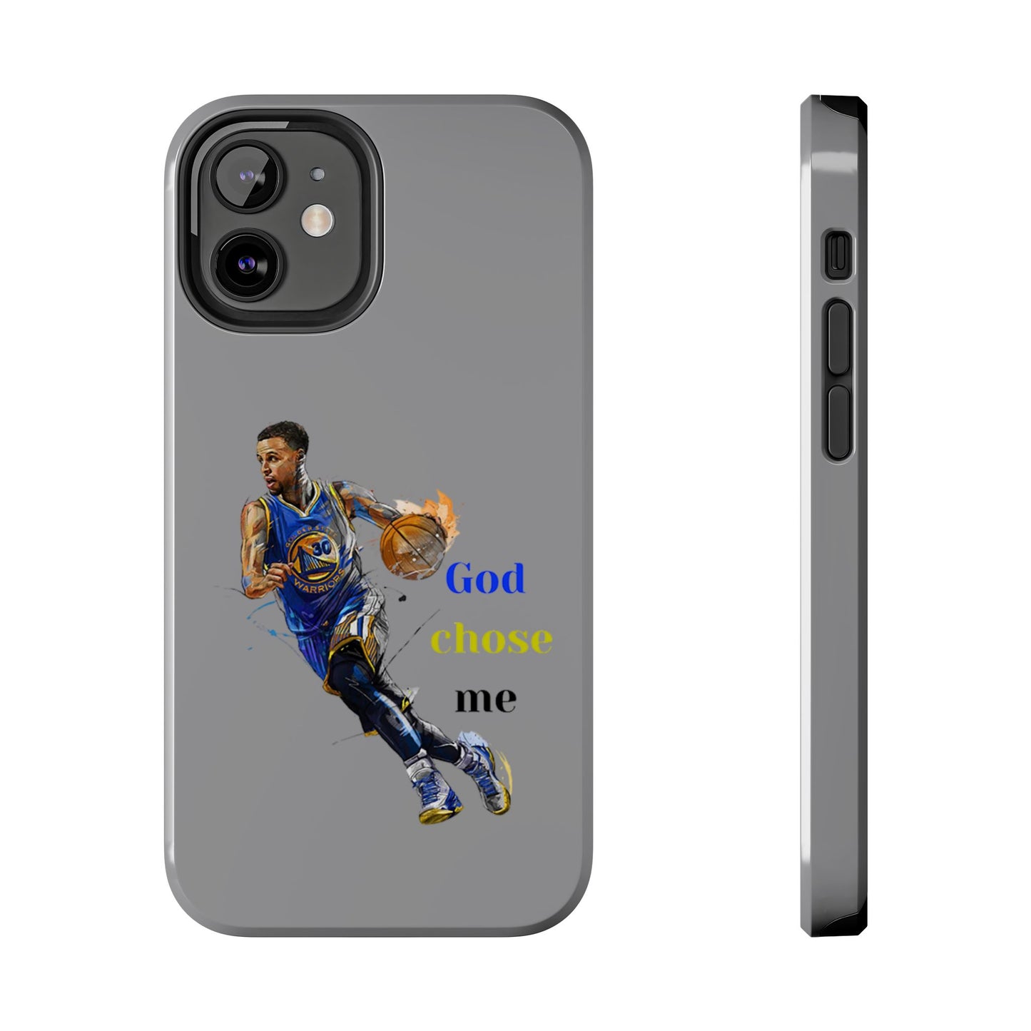 Phone case- God Chose Me Tough Phone Case - Durable Protection
